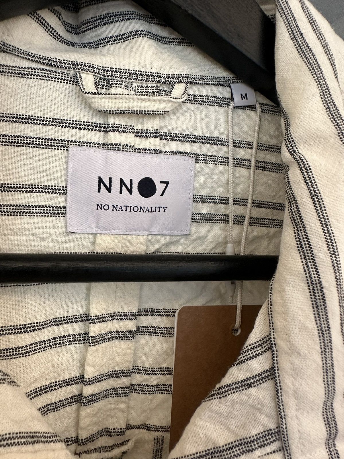 NN07 NN07 Ole Striped Short Sleeve Shirt Size US M / EU 48-50 / 2 - 3 Thumbnail