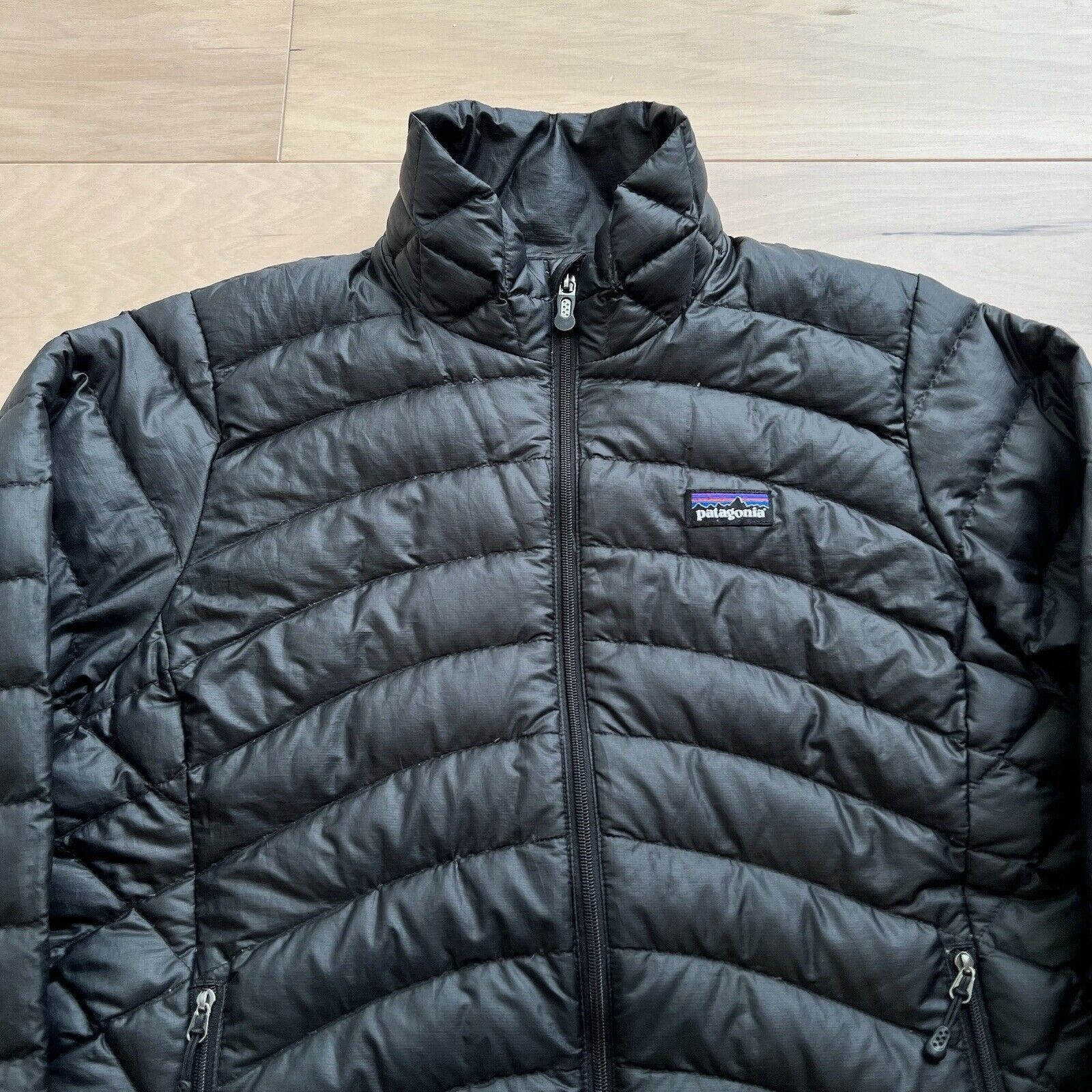 Patagonia Patagonia Down Sweater Small Black Full Zip Puffer Jacket Size S / US 4 / IT 40 - 3 Thumbnail