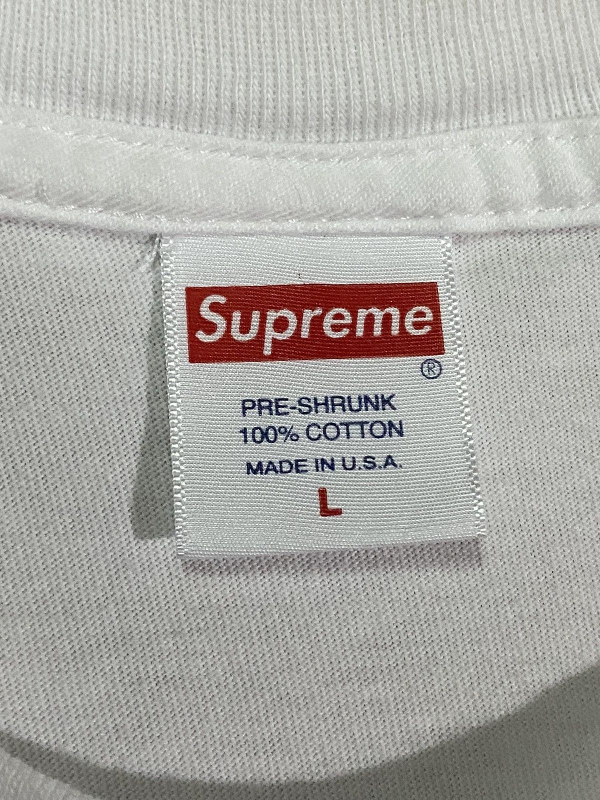 Supreme supreme king of new york ss19 white t-shirt size L Size US L / EU 52-54 / 3 - 6 Thumbnail