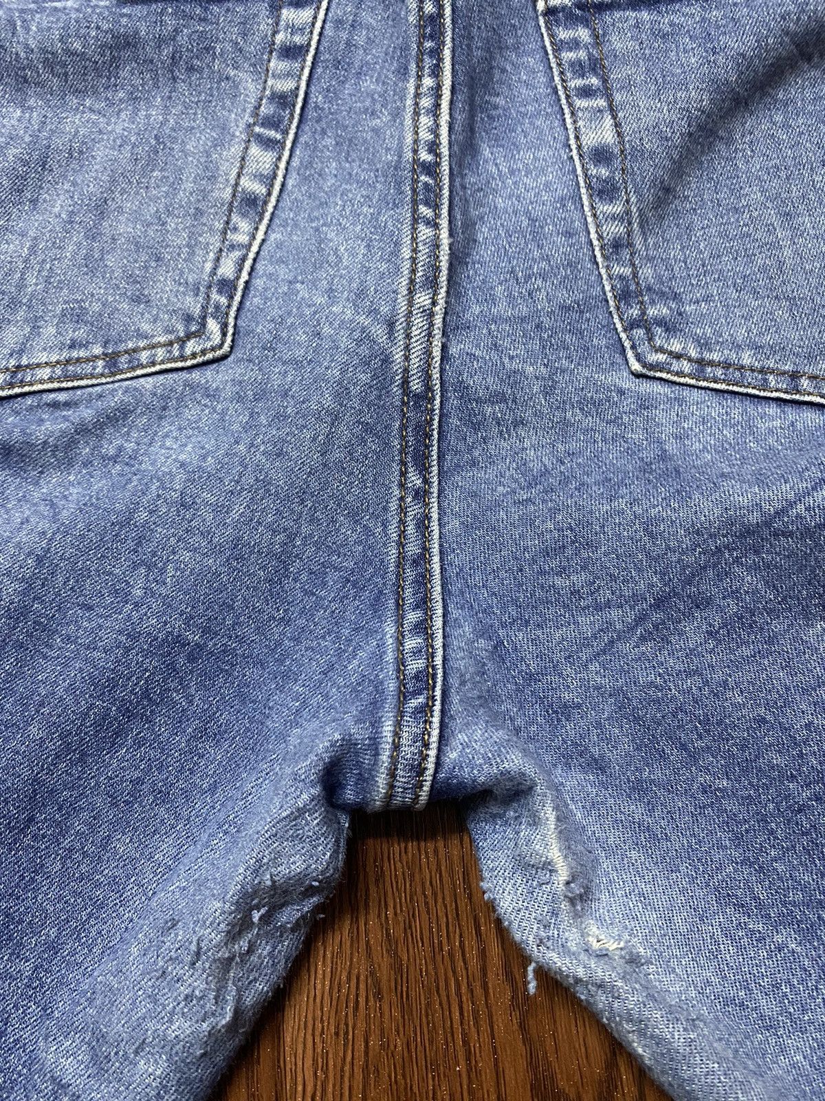 Japanese Brand Vintage Japanese Brand Blue Wash Flare Jeans Size US 32 / EU 48 - 5 Thumbnail