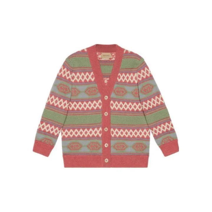 Gucci Gucci Gucci Kids Embroidered Knit Cardigan -2506 Size US M / EU 48-50 / 2 - 2 Thumbnail