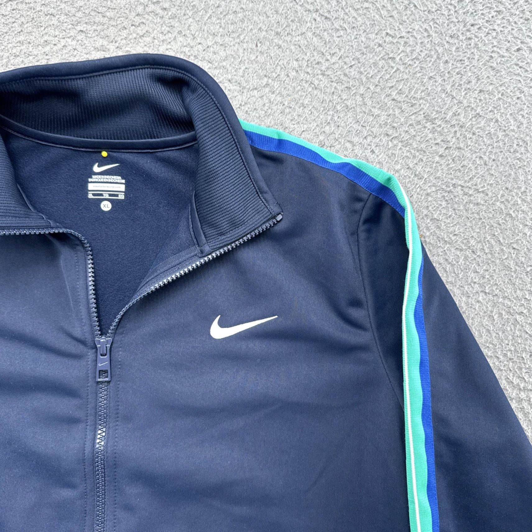 Nike Nike Training Full Zip Track Jacket Women's XL Blue Pockets 613658-451 Size XL / US 12-14 / IT 48-50 - 2 Thumbnail