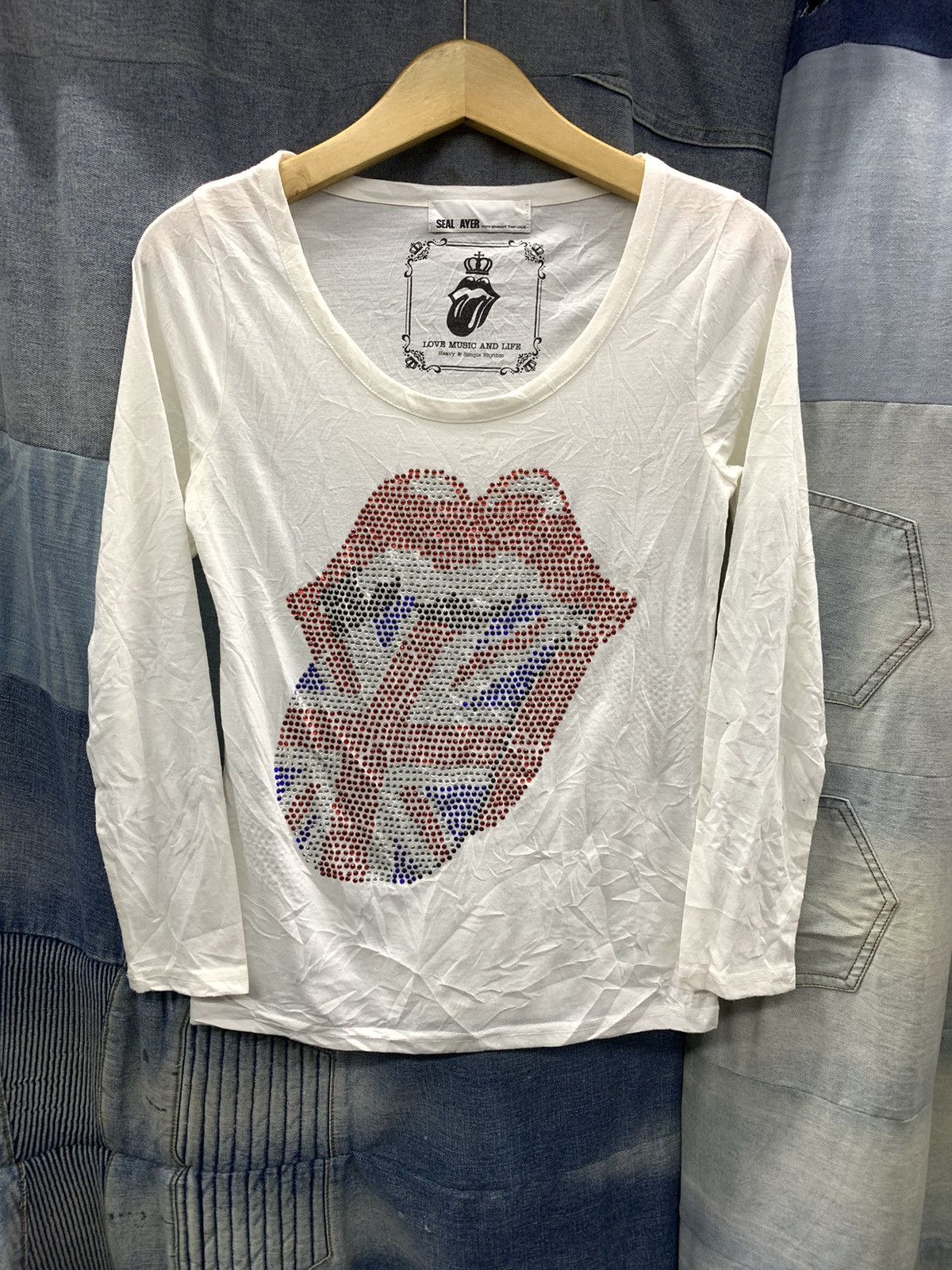 Hysteric Glamour × If Six Was Nine × Japanese Brand 💯 open best price 💯SEALLAYER love music and life japanese Size US S / EU 44-46 / 1 - 1 Thumbnail