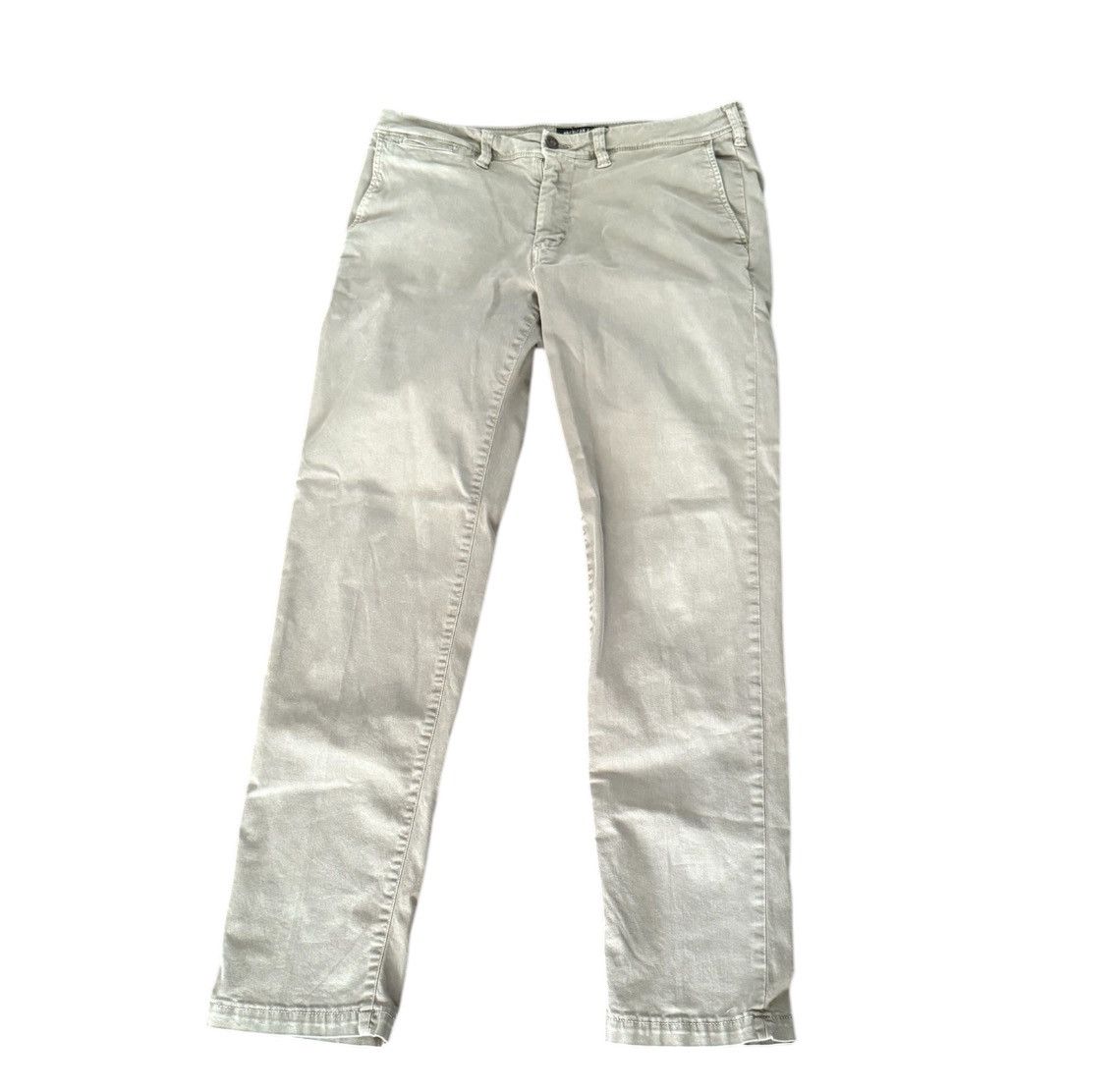 American Eagle Outfitters American Eagle Pants Mens 36x32 Gray Slim Straight Stretch Size US 36 / EU 52 - 1 Thumbnail