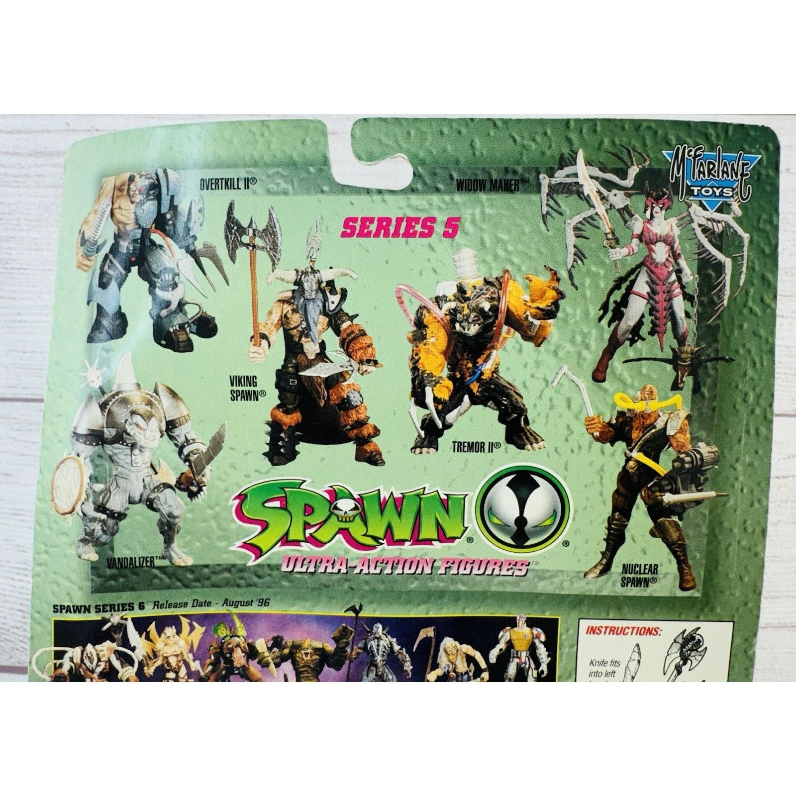 Other McFarlane Toys: SPAWN "VANDALIZER" (1996) Ultra Action Figur Size ONE SIZE - 9 Thumbnail