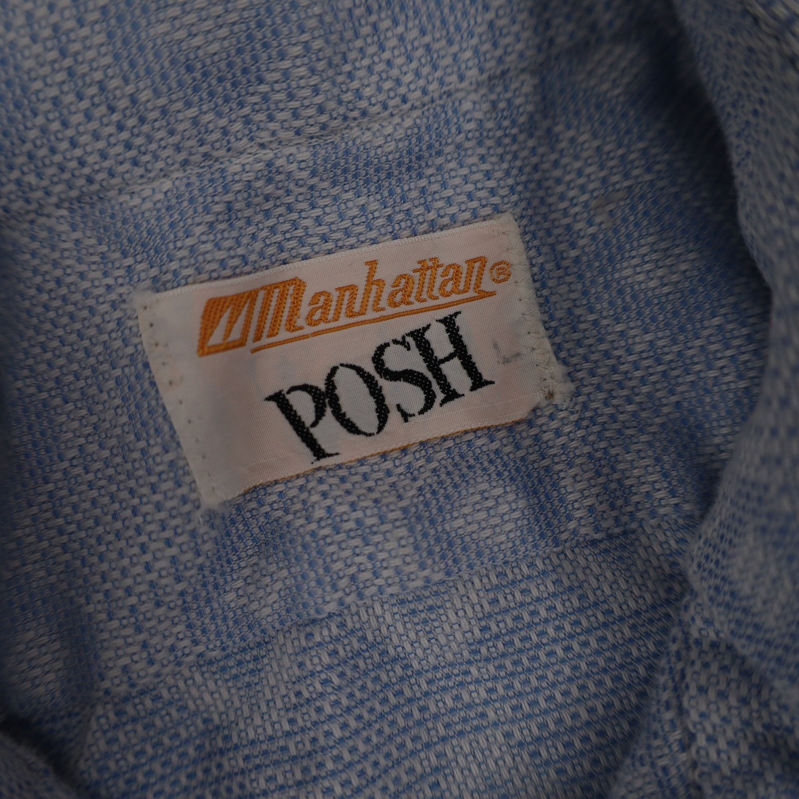Vintage Vintage Manhattan Posh Allover Design Button Down Shirt Size US L / EU 52-54 / 3 - 6 Thumbnail