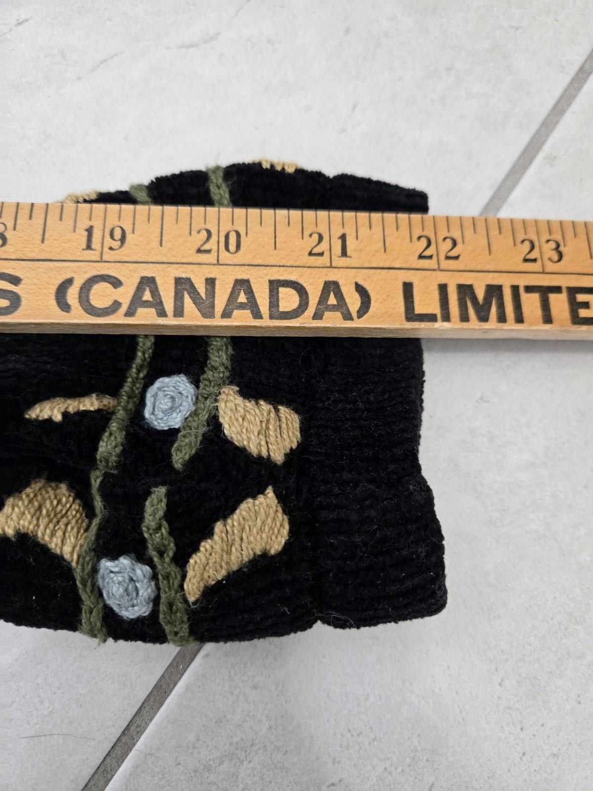 Designer Jeanne Pierre Sweater Women's Medium Cardigan Embroidered Size M / US 6-8 / IT 42-44 - 10 Thumbnail