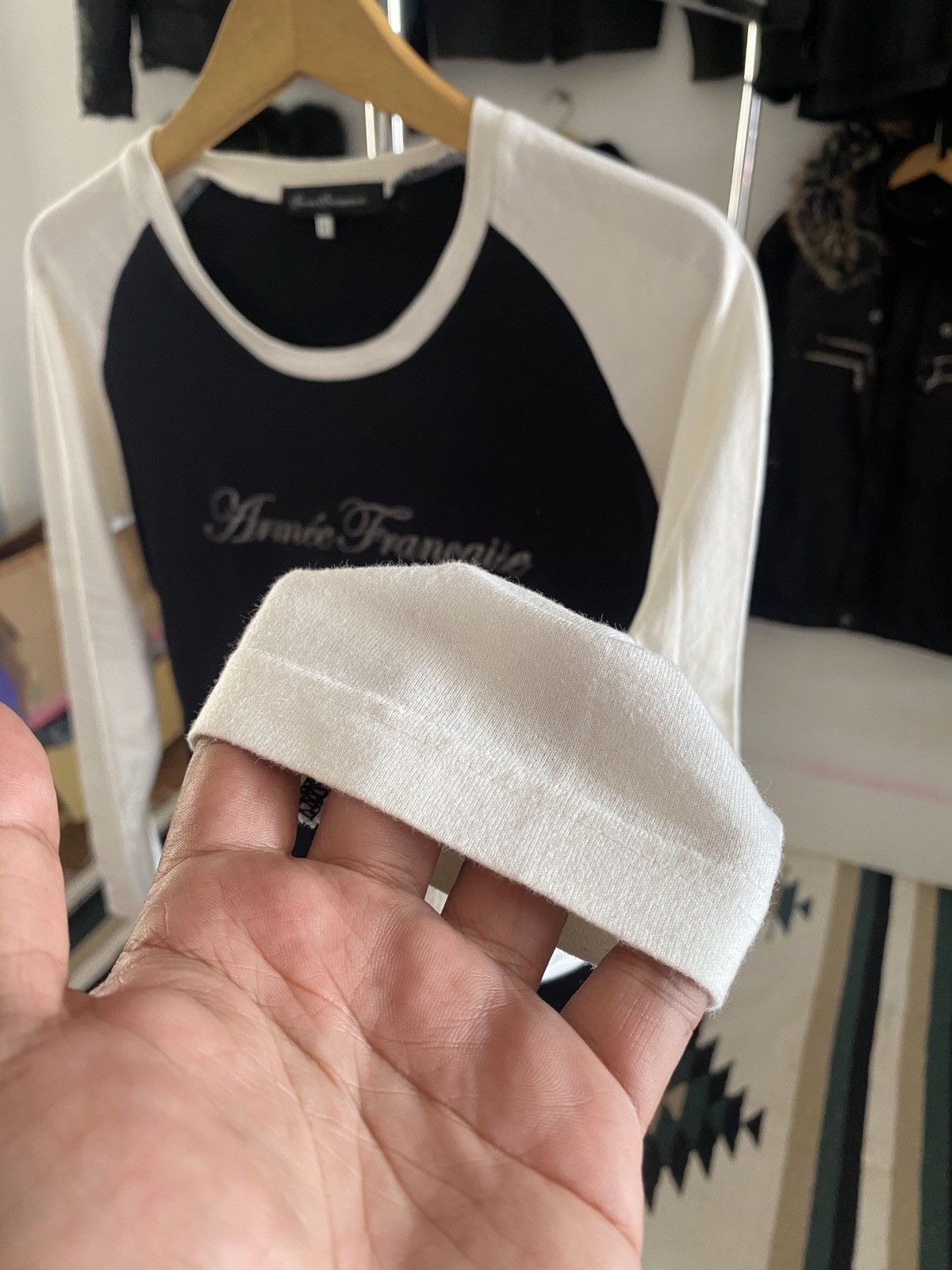 Maison Margiela Armee Francaise Skull Cross Poem LONGSLEEVE TEE Size US M / EU 48-50 / 2 - 3 Thumbnail