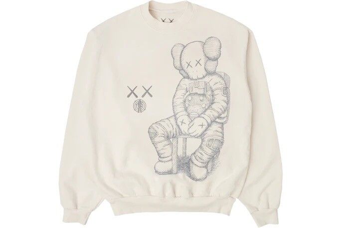 Kaws × Kid Cudi Kid Cudi Kaws Astronaut White Crewneck Size US L / EU 52-54 / 3 - 1 Thumbnail