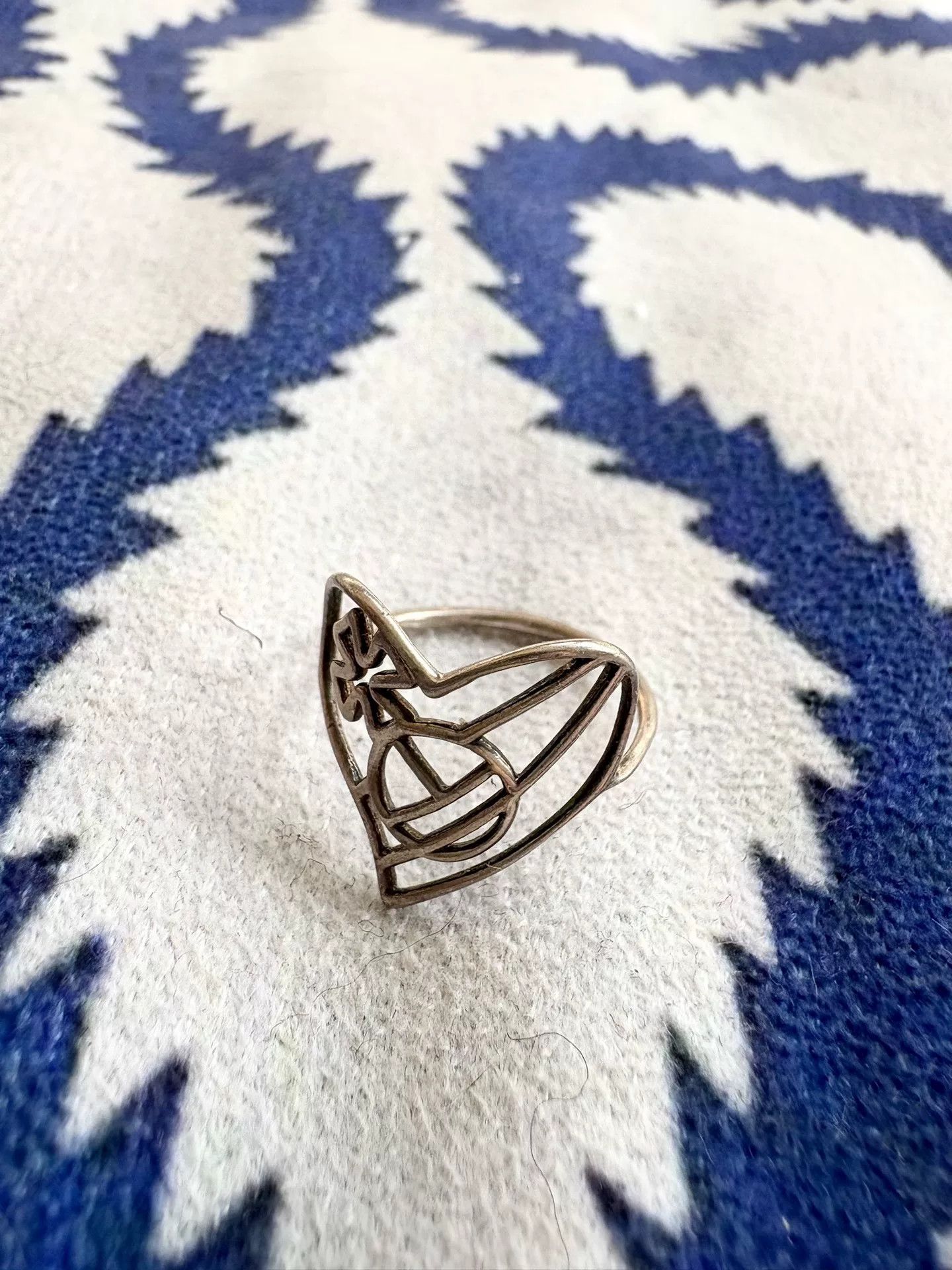 Vivienne Westwood Vivienne Westwood Heart Saturn Ring Size ONE SIZE - 1 Thumbnail