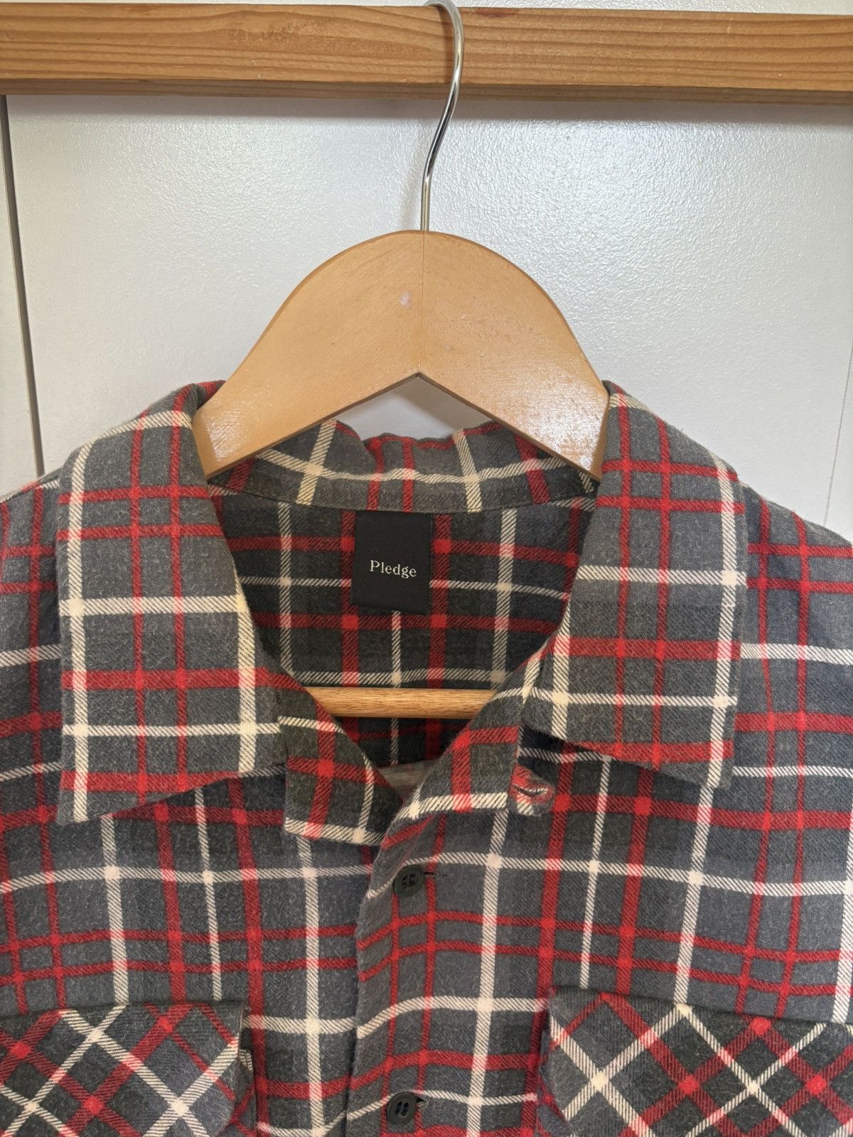 Japanese Brand × Pledge Pledge Plaid Shirt button Size US S / EU 44-46 / 1 - 10 Thumbnail