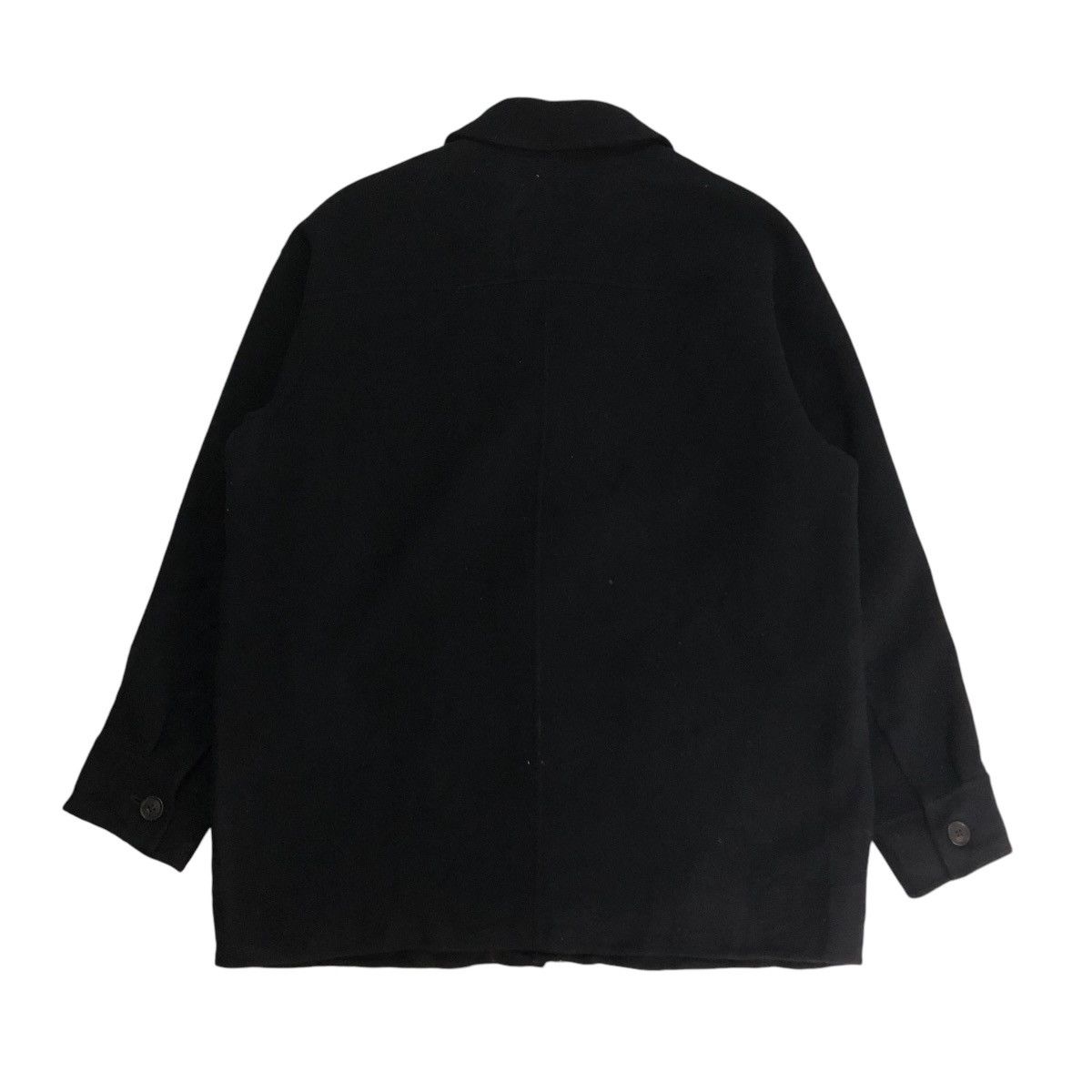 Japanese Brand 🔥VINTAGE WOOL BUTTON JACKET BIKER J+ By JILL SANDER Size US S / EU 44-46 / 1 - 2 Thumbnail