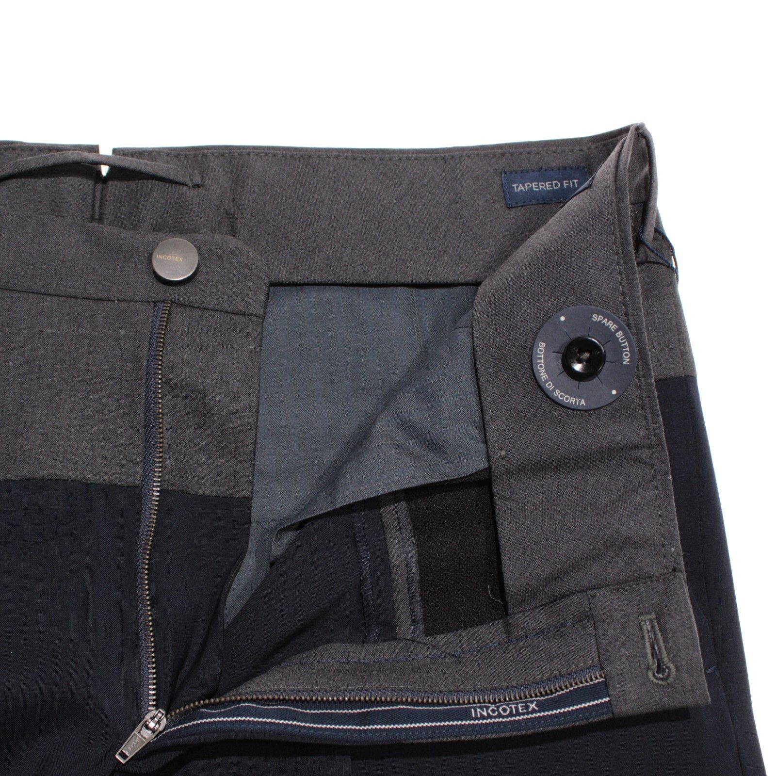 Incotex INCOTEX New with tags Dress Pants Size 34 US In Blue Size US 34 / EU 50 - 4 Thumbnail