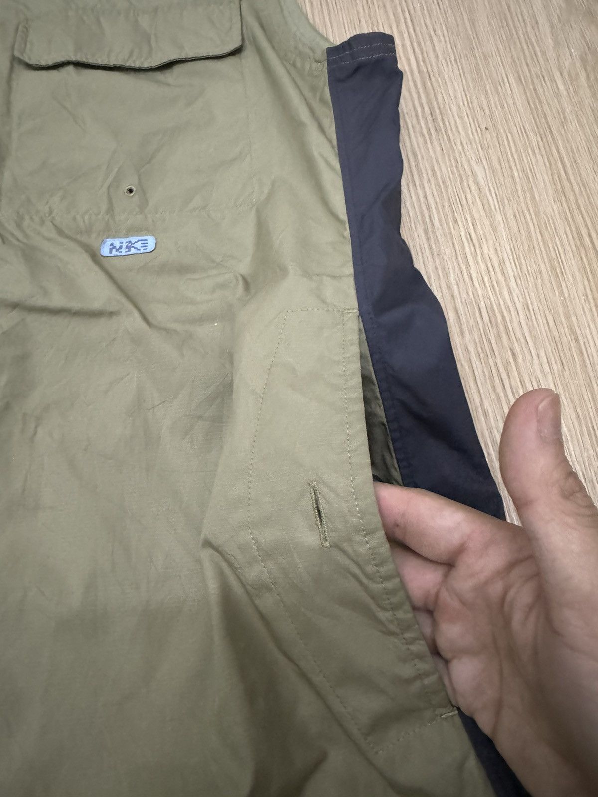 Nike × Vintage Vintage 90’s Nike outdoor vest Size US L / EU 52-54 / 3 - 5 Thumbnail