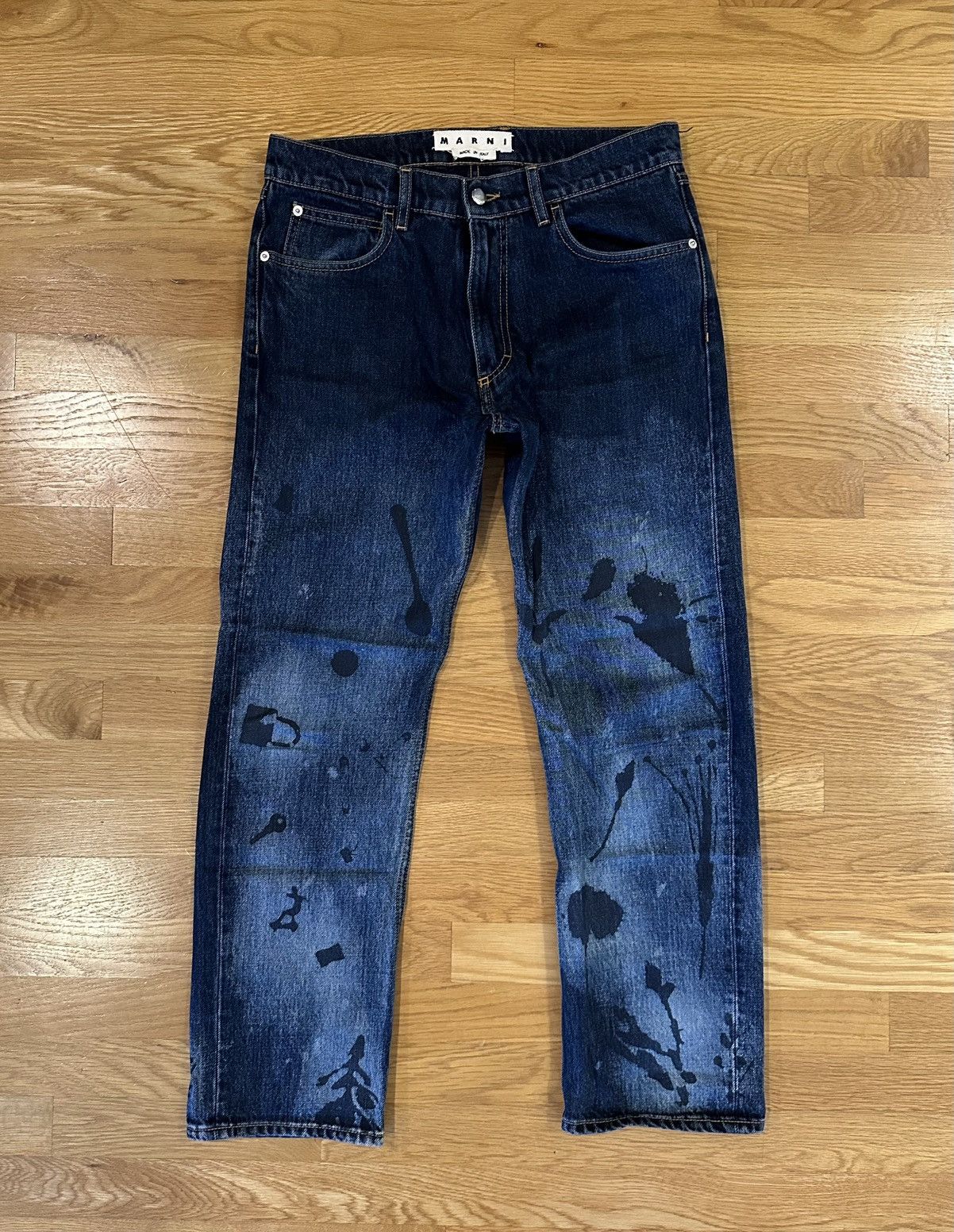 Marni Marni Acid Wash Denim Jeans Size US 31 - 1 Thumbnail