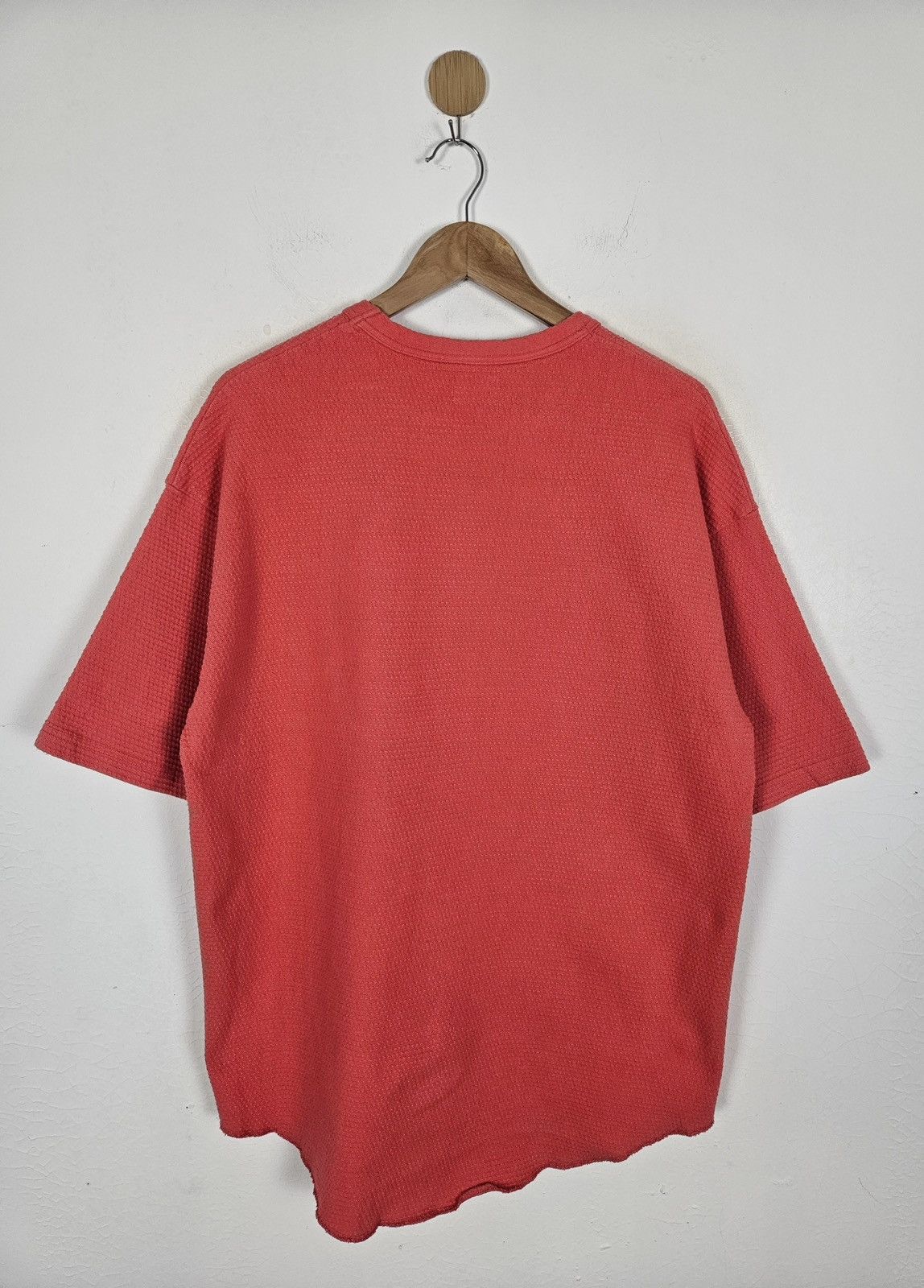 Japanese Brand Number Nine Waffle tee shirt Size US L / EU 52-54 / 3 - 4 Thumbnail