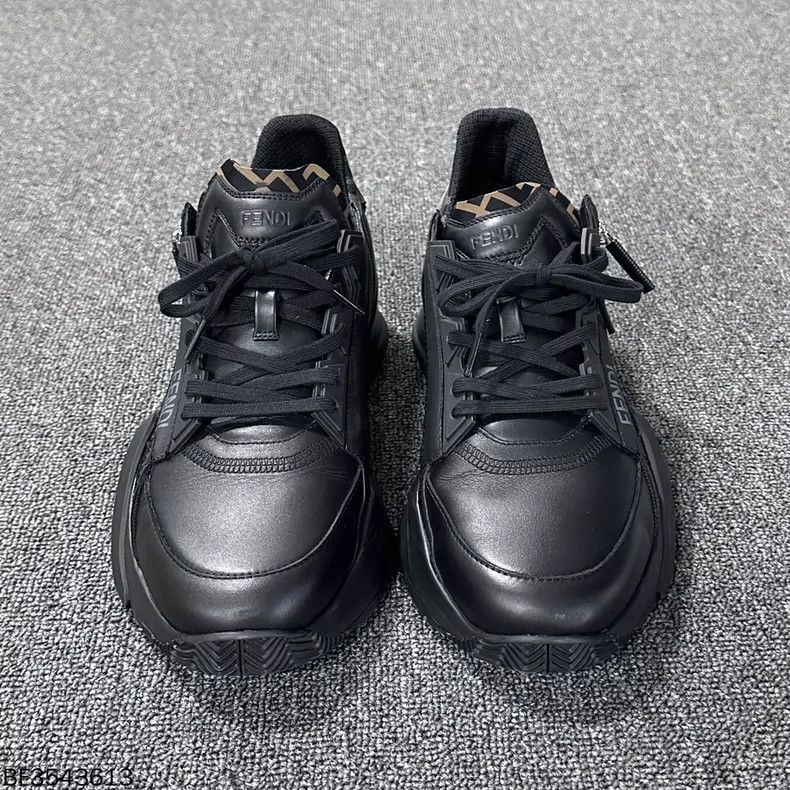 Fendi fendi flow patchwork dad sneakers-2508 Size US 12 / EU 45 - 2 Thumbnail