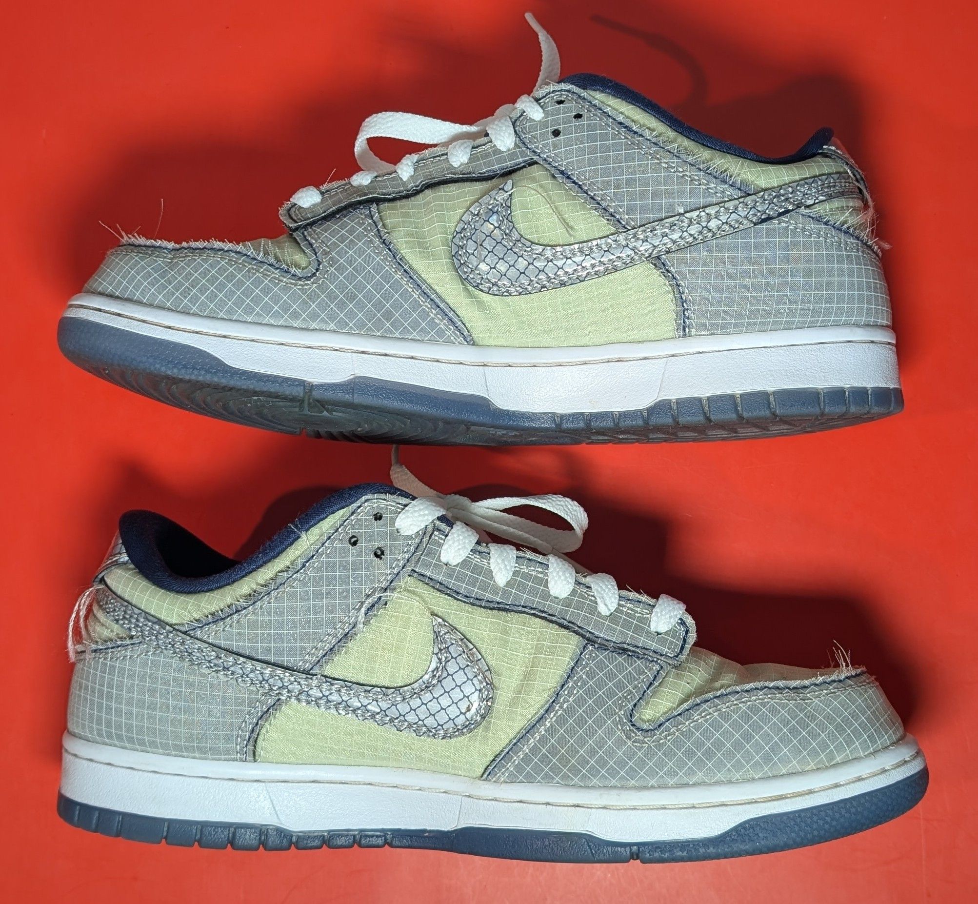 Nike Size 8 - Nike Dunk Low Union LA Marine Minuit/Midnight Navy Size US 8 / EU 41 - 3 Thumbnail