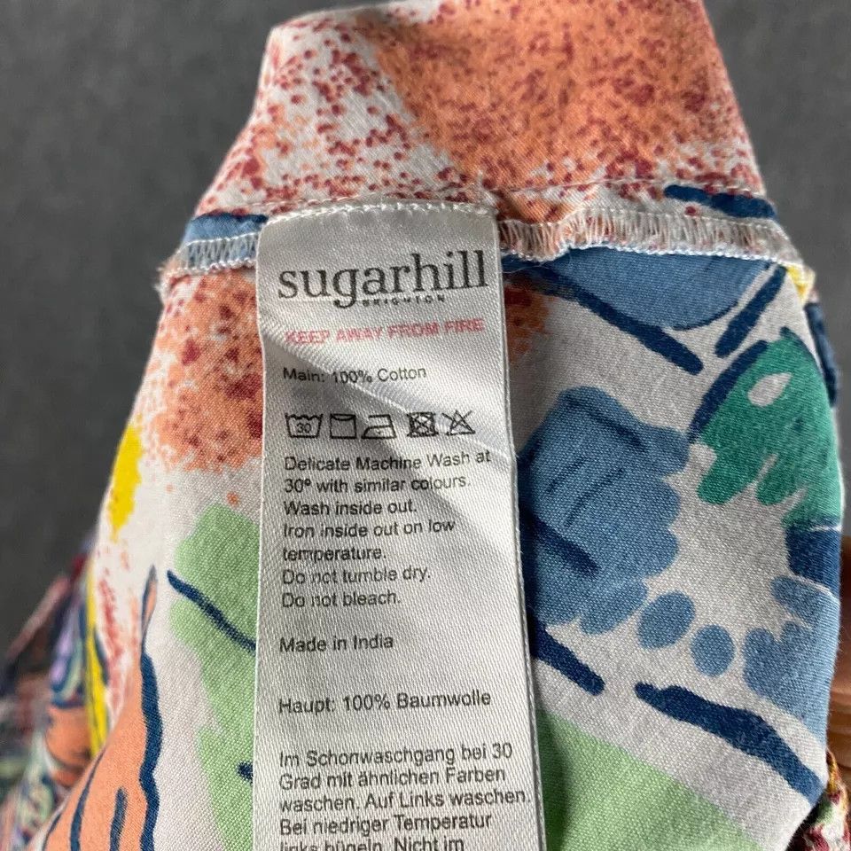 Other Sugarhill Brighton Skirt Women's 8 Abstract Artwork Cotton Size 30" / US 8 / IT 44 - 8 Thumbnail