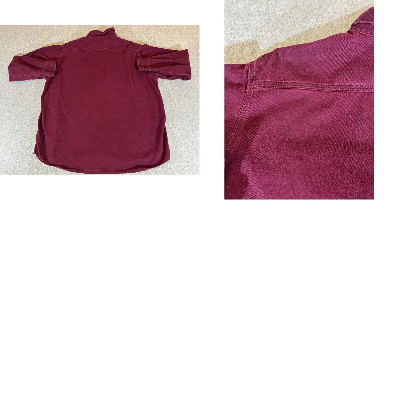 Carhartt VINTAGE Carhartt Shirt Mens 2XL Flannel Red Button Long Sleeve Workwear XXL 90s Size US XXL / EU 58 / 5 - 8 Thumbnail