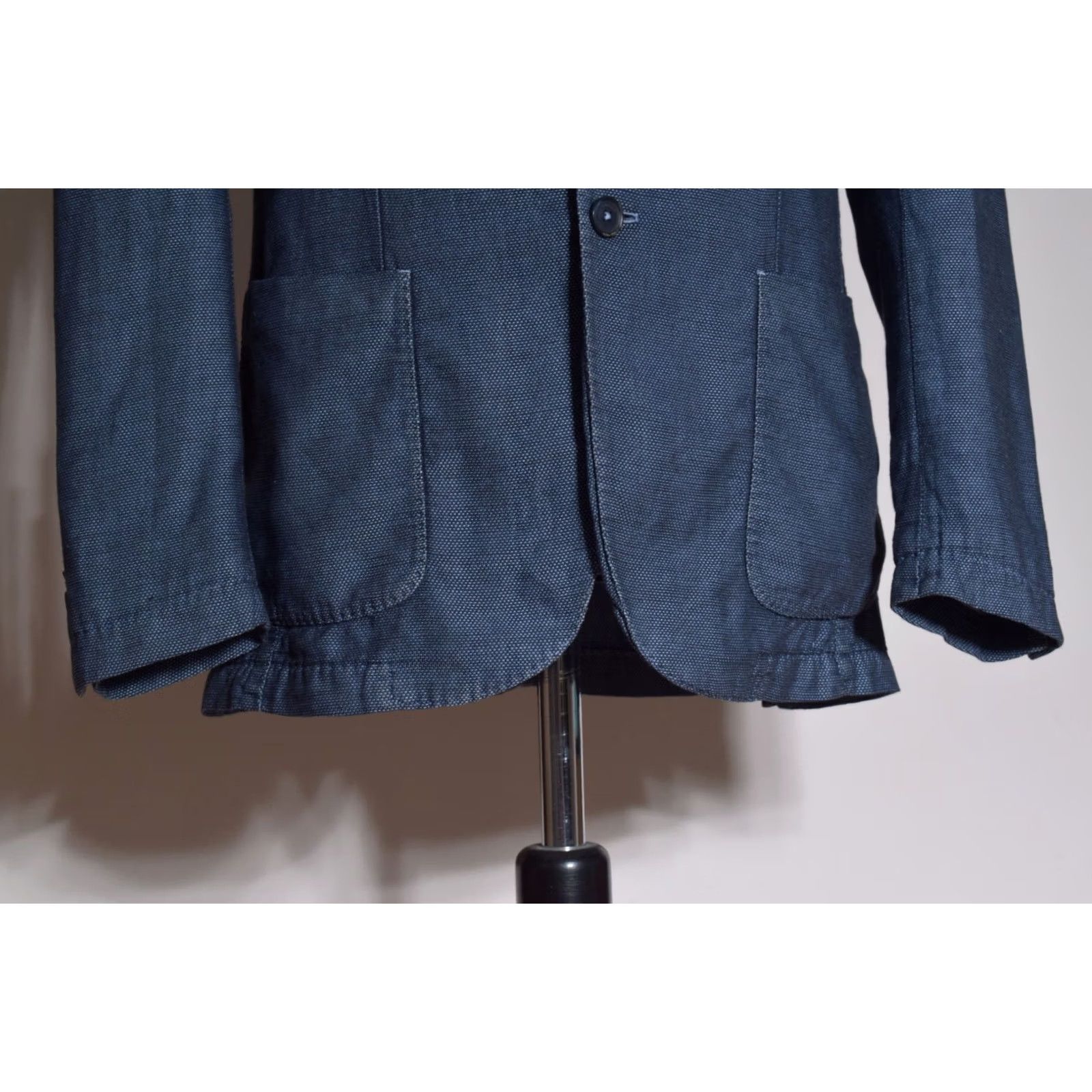 Vintage Boggi Milano Blazer Shirt Blazer? Size 46R - 3 Thumbnail