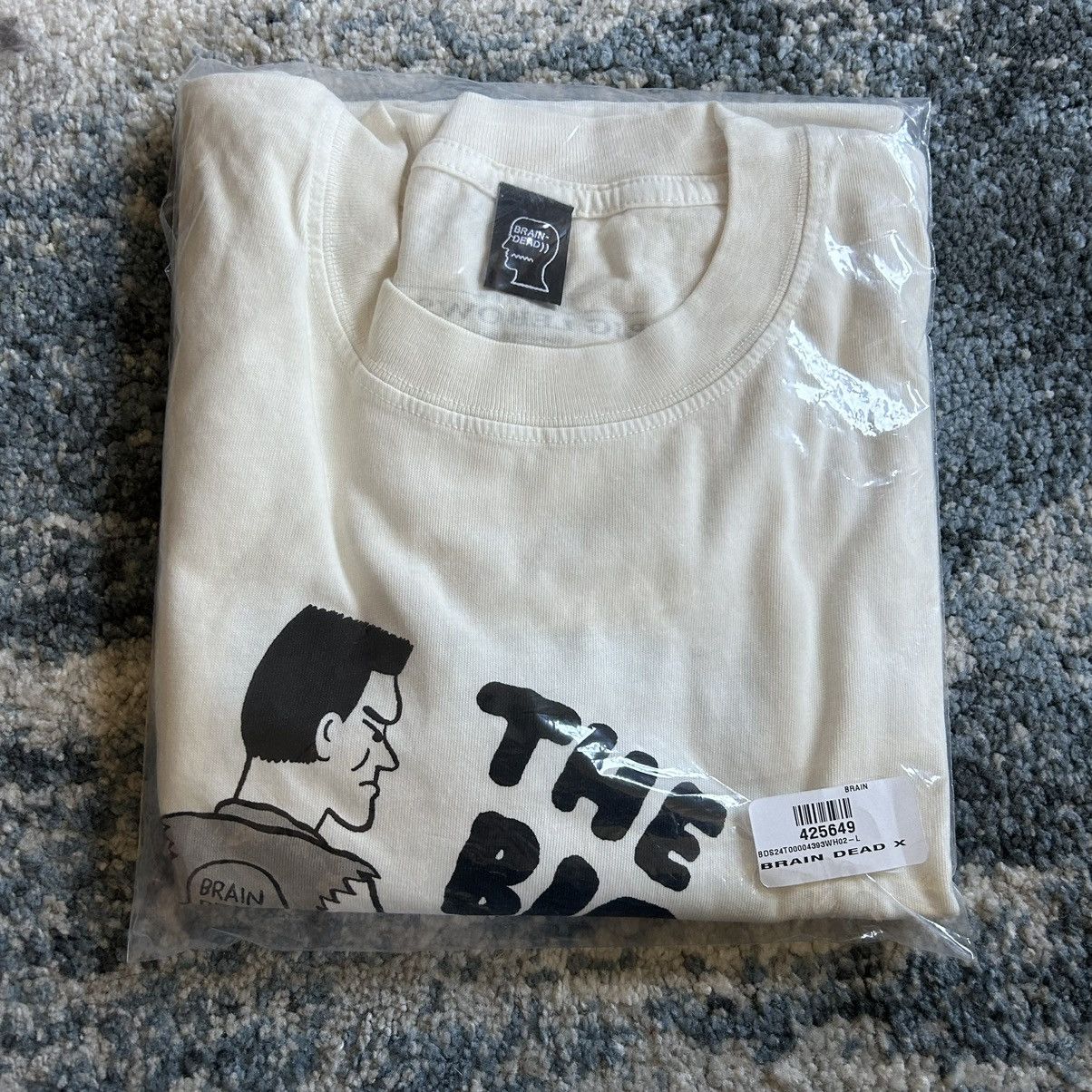 Brain Dead THE BiG LEBOWSKi BATHROOM BREAK TEE RUG PiSS COEN BROTHERS Size US L / EU 52-54 / 3 - 4 Thumbnail