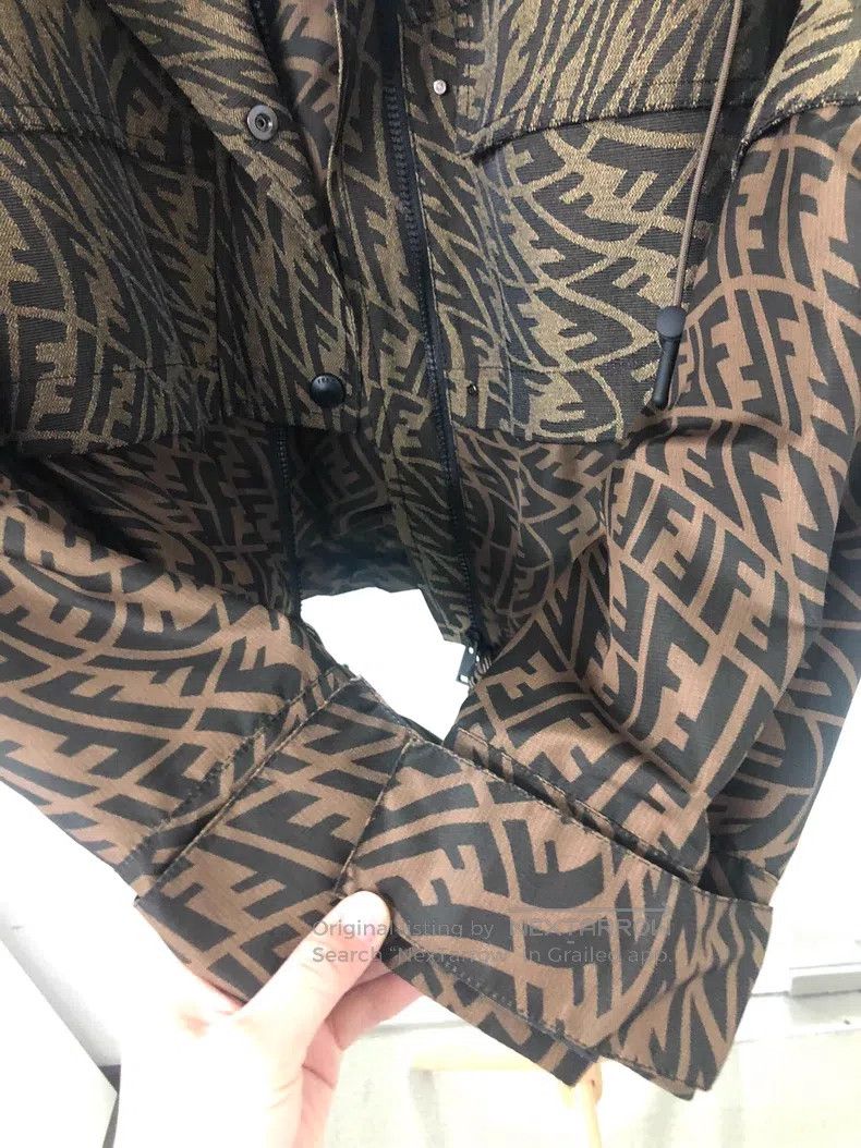 Fendi Fendi All-over printed jacket Size XS / US 0-2 / IT 36-38 - 4 Thumbnail