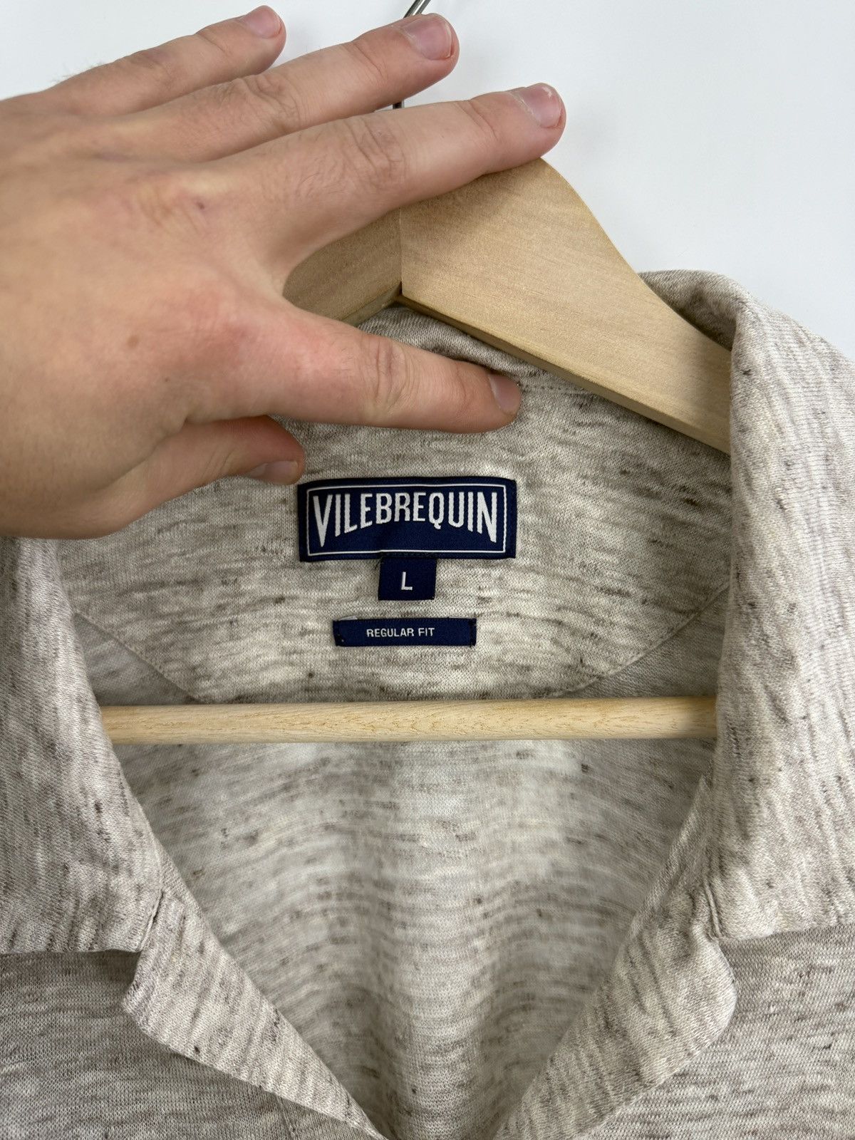 Vilebrequin 🇫🇷 Vilebrequin Linen Luxury Regular Fit Polo T-Shirt Rare Size US L / EU 52-54 / 3 - 5 Thumbnail
