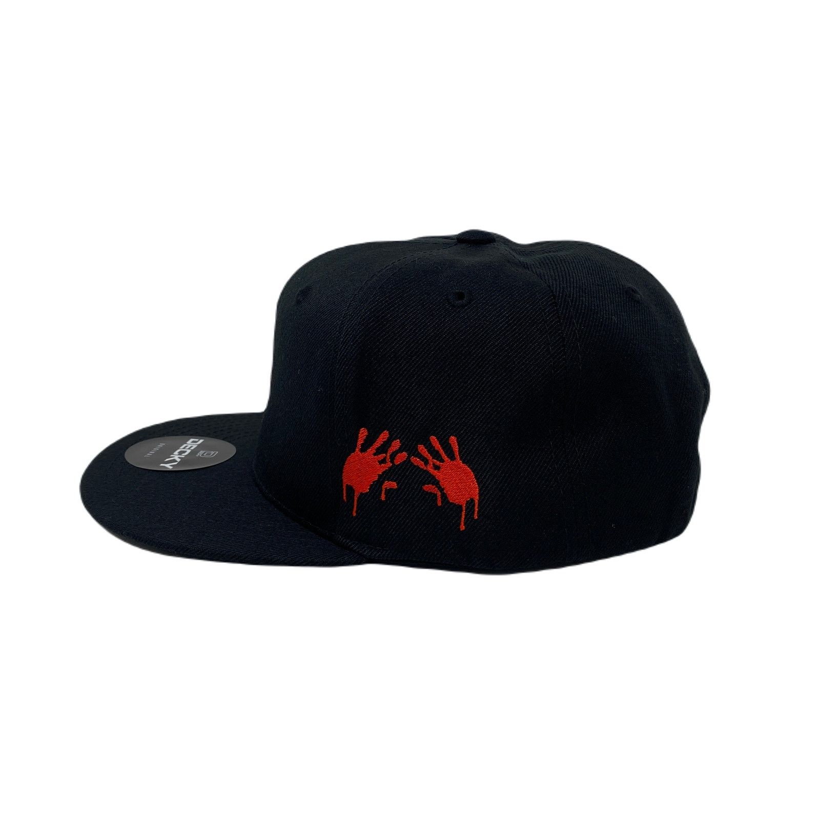 Other Los Angeles LA Drip Bloody Hands Halloween Snapback Hat Size ONE SIZE - 6 Thumbnail