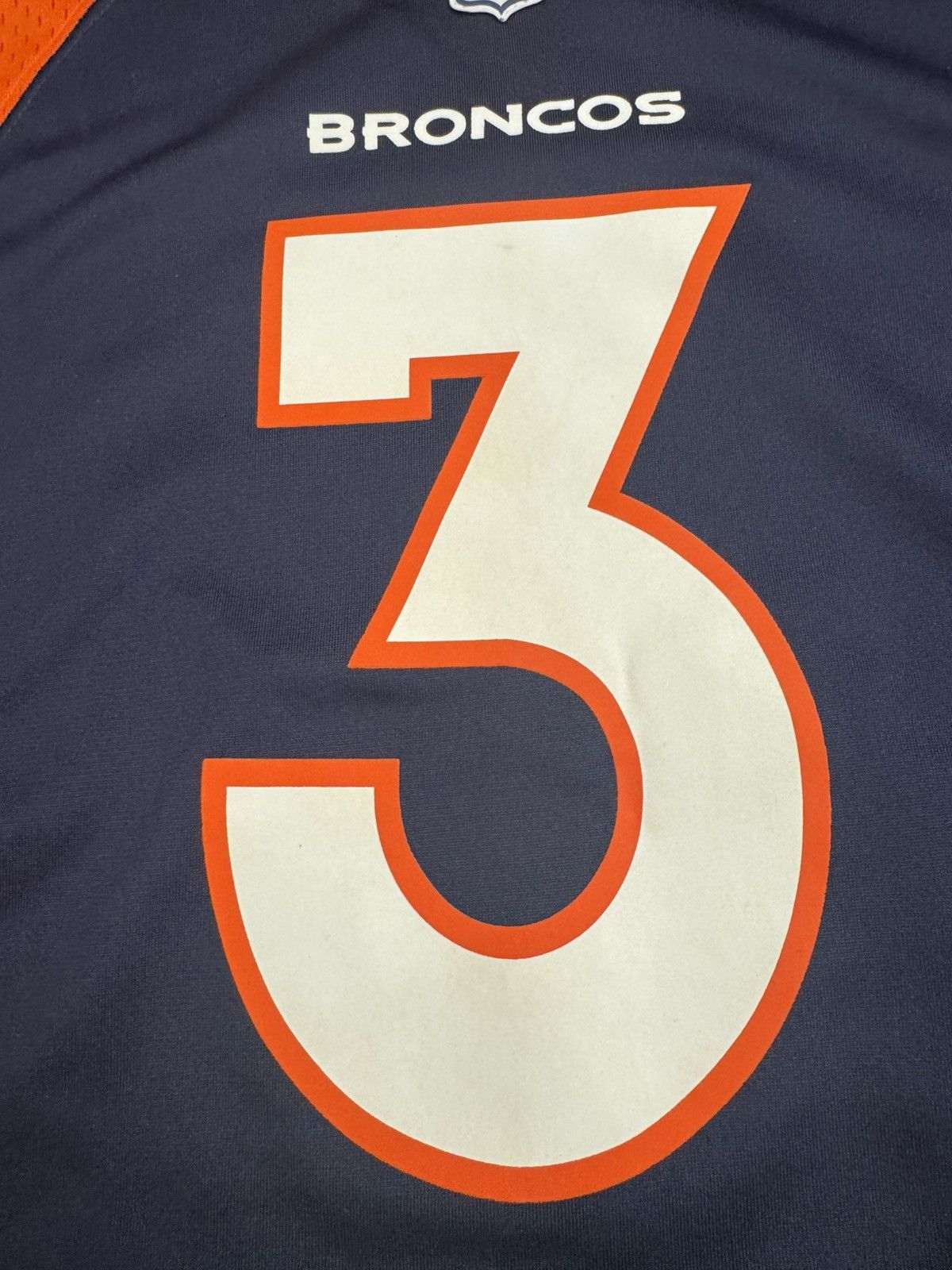 Nike Denver Broncos Russell Wilson #3 NFL On Field Home Jersey Size US L / EU 52-54 / 3 - 3 Thumbnail