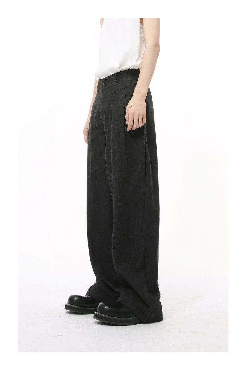 Japanese Brand × Jean Japanese retro cleanfit drape straight simple casual pants Size US 32 / EU 48 - 3 Thumbnail