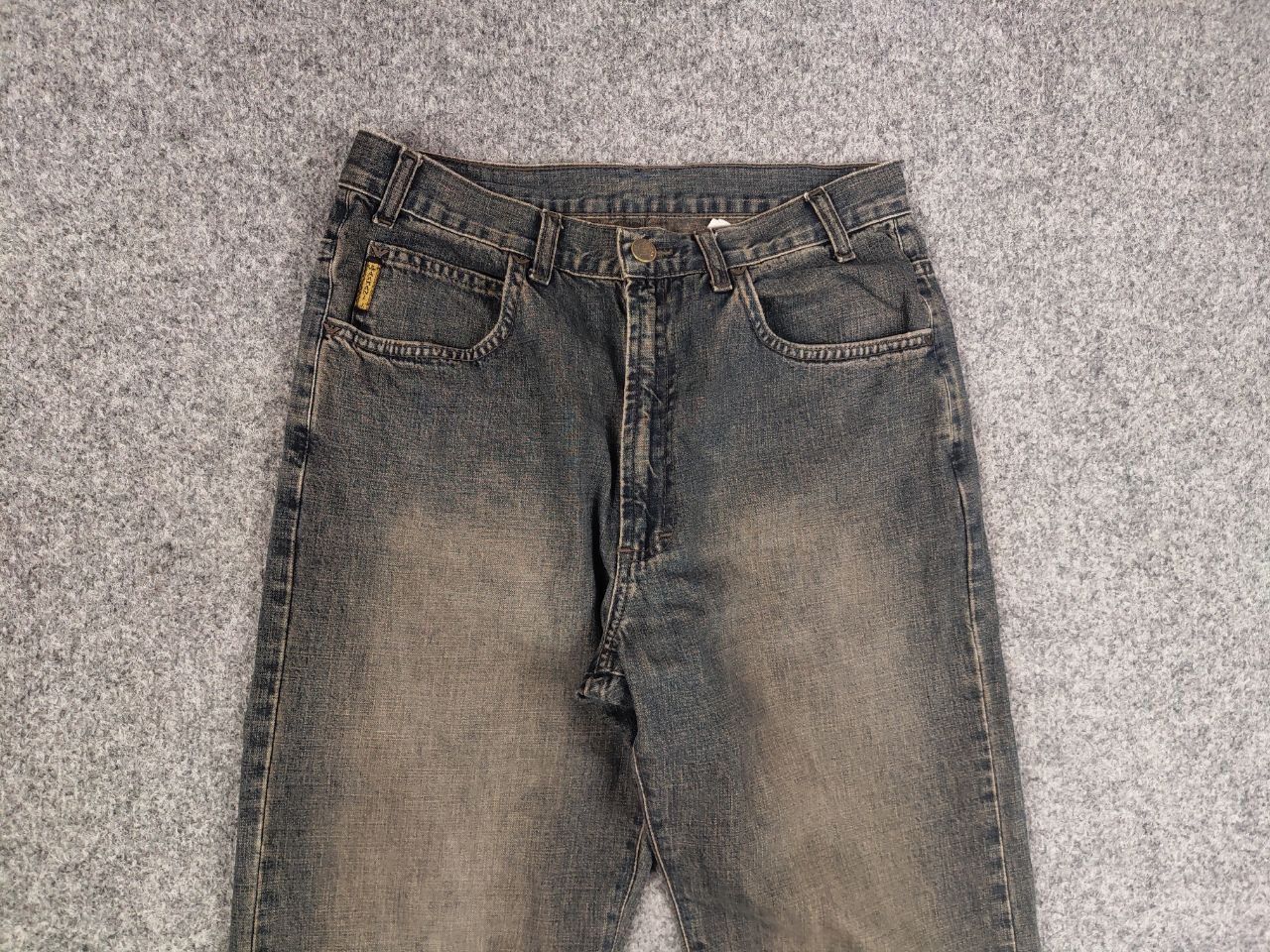 Giorgio Armani Rare Vintage Giorgio Armani Logo Dark Faded Denim Jeans Size US 32 / EU 48 - 8 Thumbnail