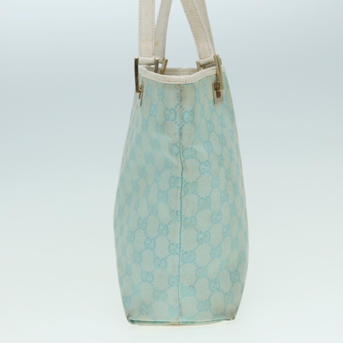 Gucci GUCCI GG Canvas Shoulder Bag Blue White 002 002 Size ONE SIZE - 4 Thumbnail