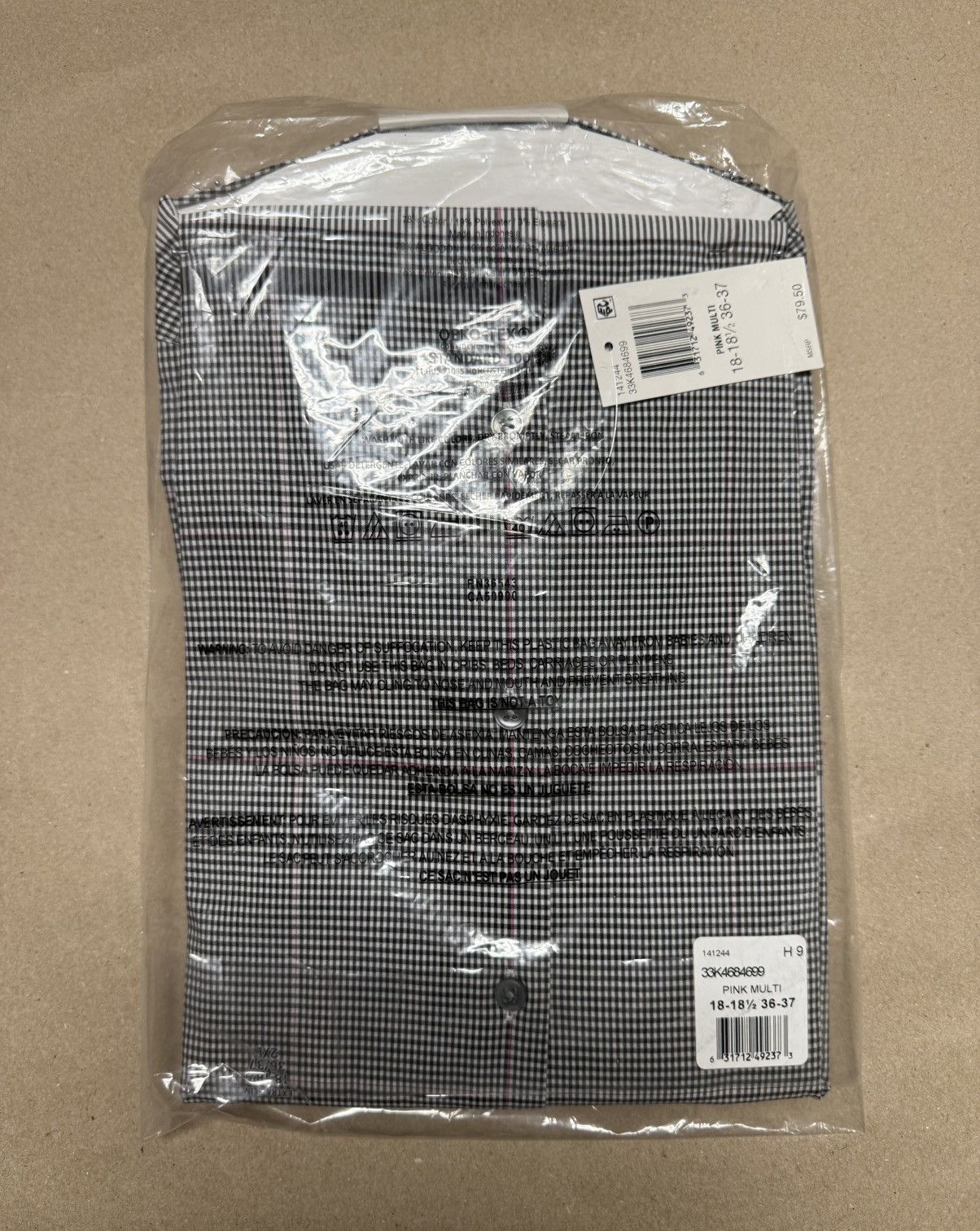 Calvin Klein Calvin Klein Slim Fit Stretch Men’s 18 36/37 Shirt XXL NEW! Size US XXL / EU 58 / 5 - 2 Thumbnail
