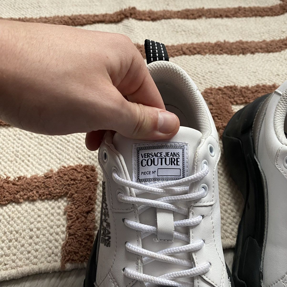 Versace Jeans Couture VERSACE JEANS COUTURE LEATHER SNEAKERS Size US 6.5 / EU 39-40 - 6 Thumbnail