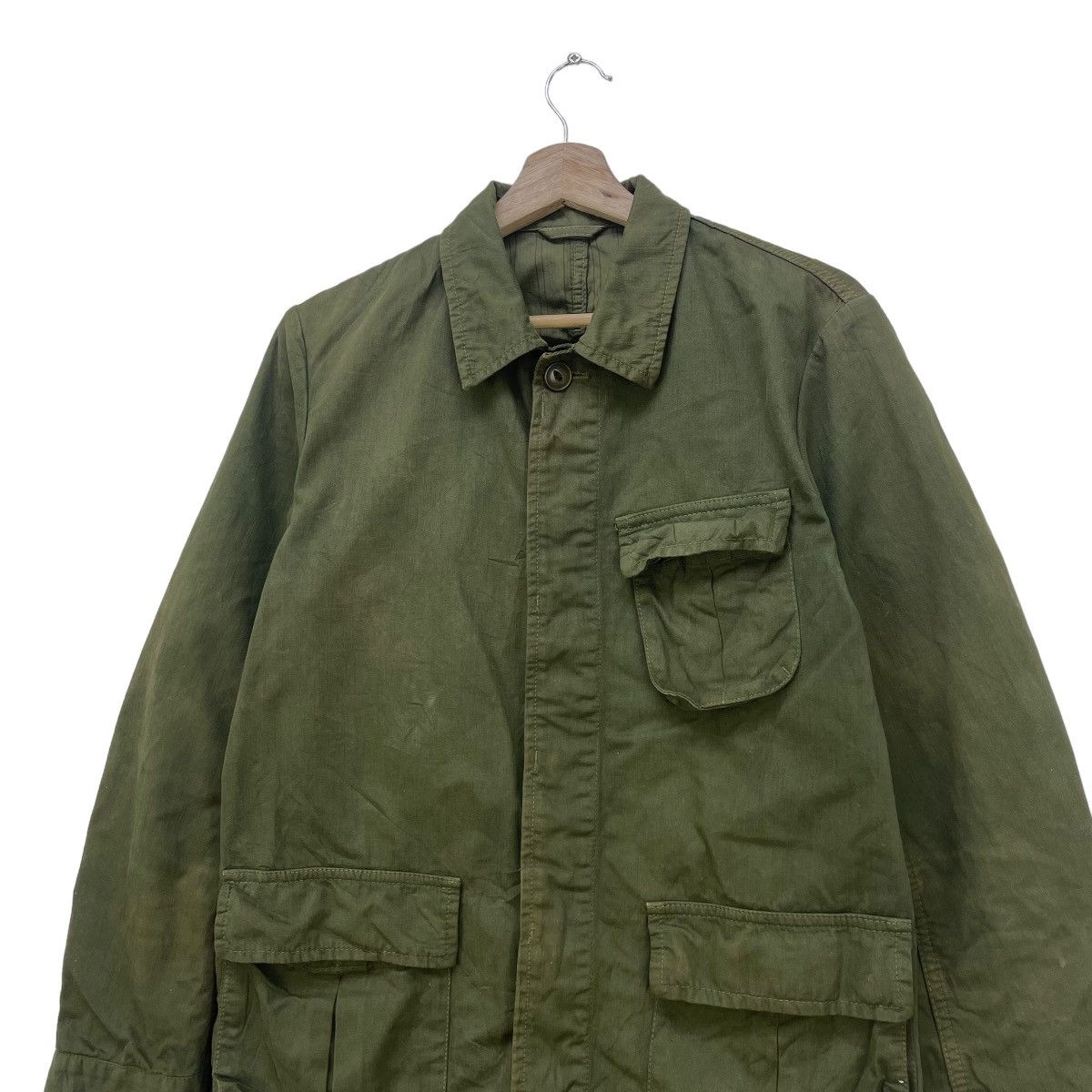 Ships Jet Blue 🔥Japanese Beand Ship Jet Blue Field Jacket Military Style Size US M / EU 48-50 / 2 - 3 Thumbnail