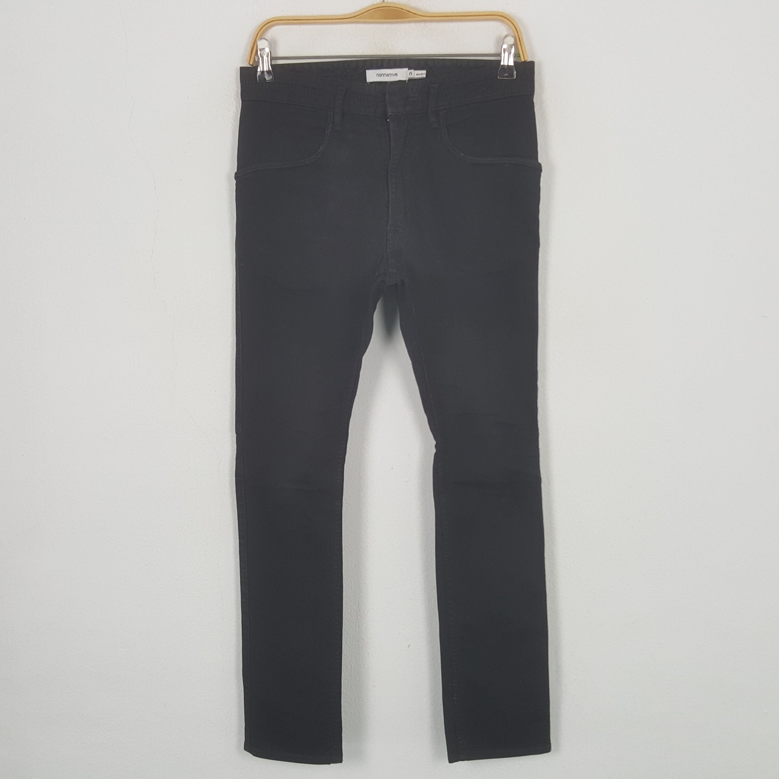 Nonnative Vintage Nonnative Japan Black Jeans Size US 29 - 1 Thumbnail