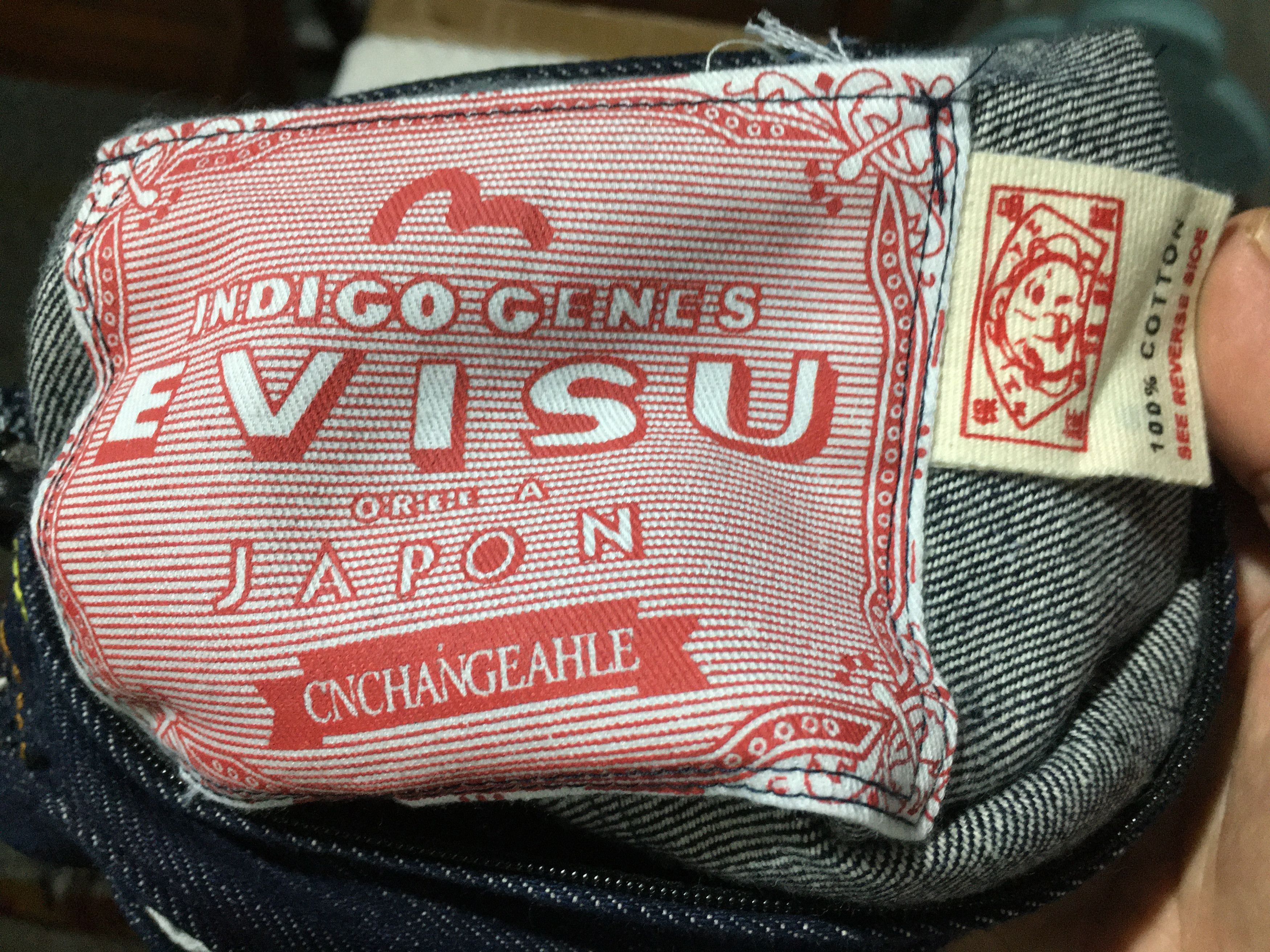 Vintage Custom Denim Evisu Brand Sling bag Size ONE SIZE - 5 Thumbnail