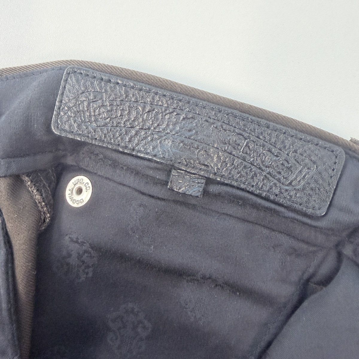 Chrome Hearts Chrome Hearts Brown black/cheetah patch Flooded Chino Size US 34 / EU 50 - 12 Thumbnail