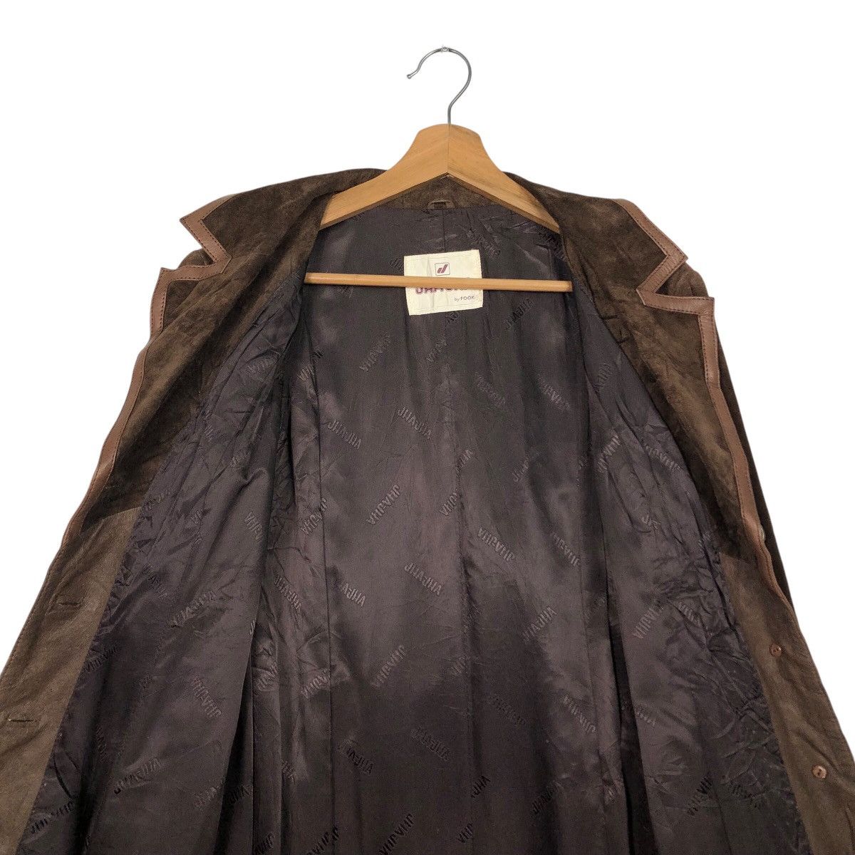 Japanese Brand 📌Vintage Long Biker Leather Jacket Jha-Jha Japan Size US M / EU 48-50 / 2 - 16 Thumbnail