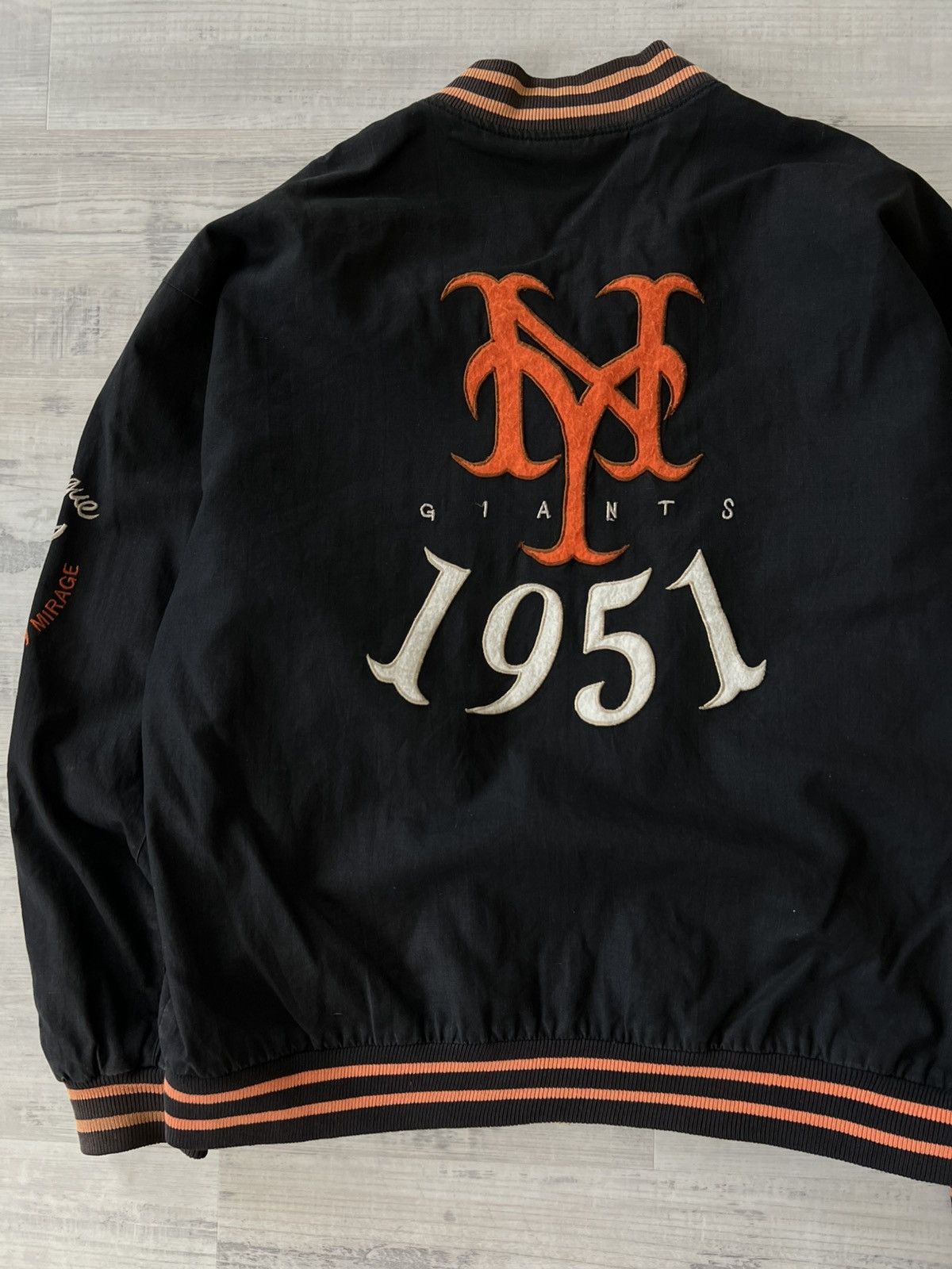 Starter Vintage 90’s MLB New York Giants Mets Zip Up Jacket Size US XL / EU 56 / 4 - 3 Thumbnail