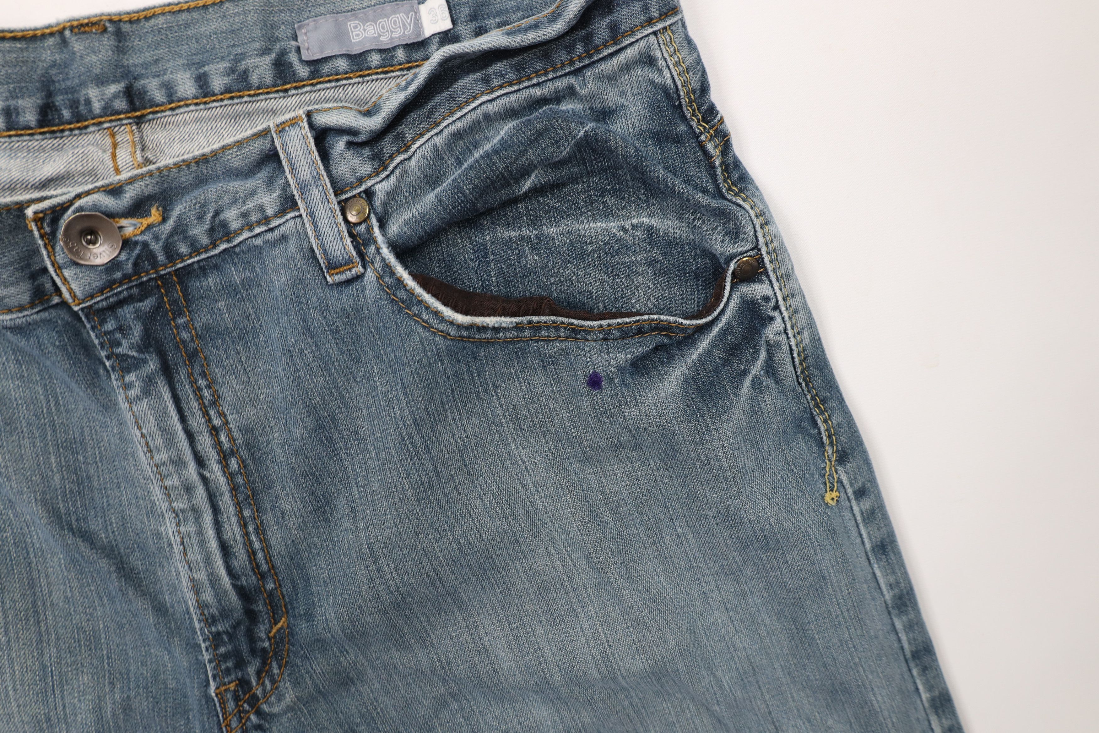 Levi's Vintage Y2K Levis Silvertab Baggy Fit Wide Leg Denim Jeans Size US 36 / EU 52 - 7 Thumbnail
