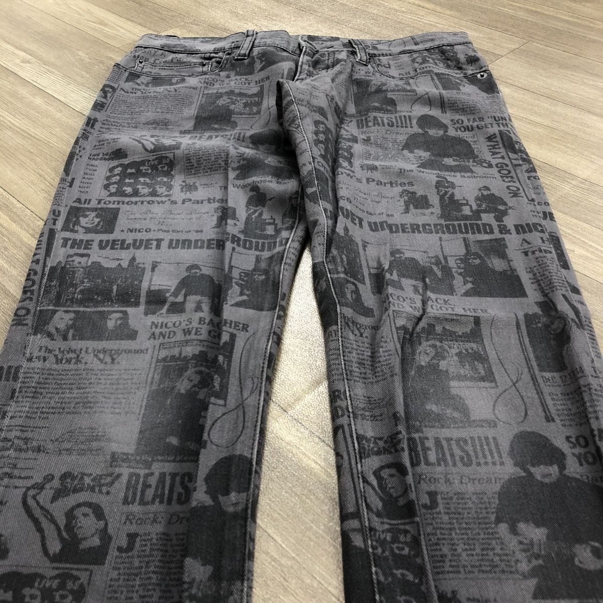 Hysteric Glamour 2000s Hysteric Glamour The Velvet Underground Jeans Size US 28 / EU 44 - 3 Thumbnail