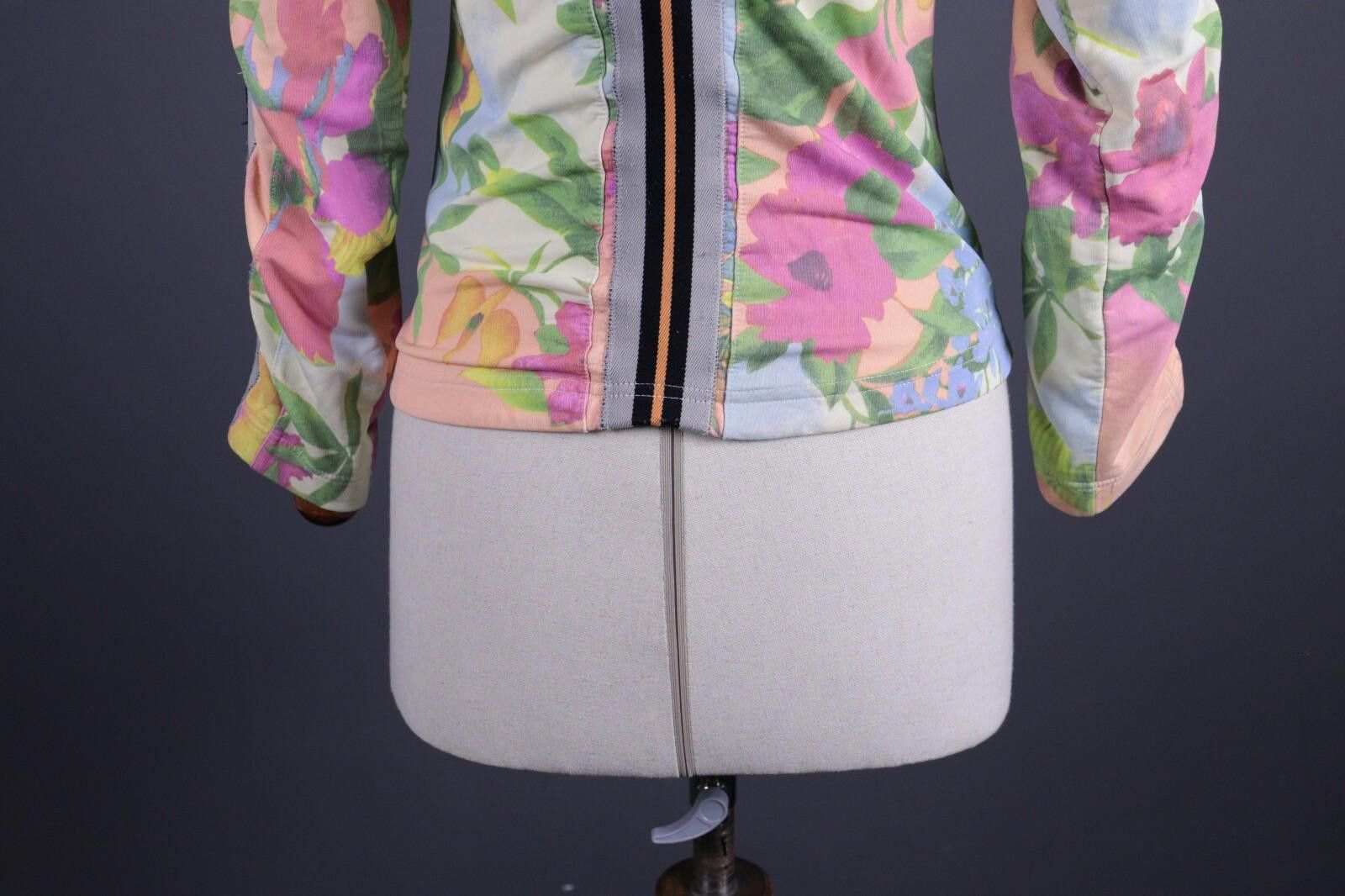 JET SET Jet Set Multicolor Allover Floral Fleece Jacket Size M Size M / US 6-8 / IT 42-44 - 9 Thumbnail