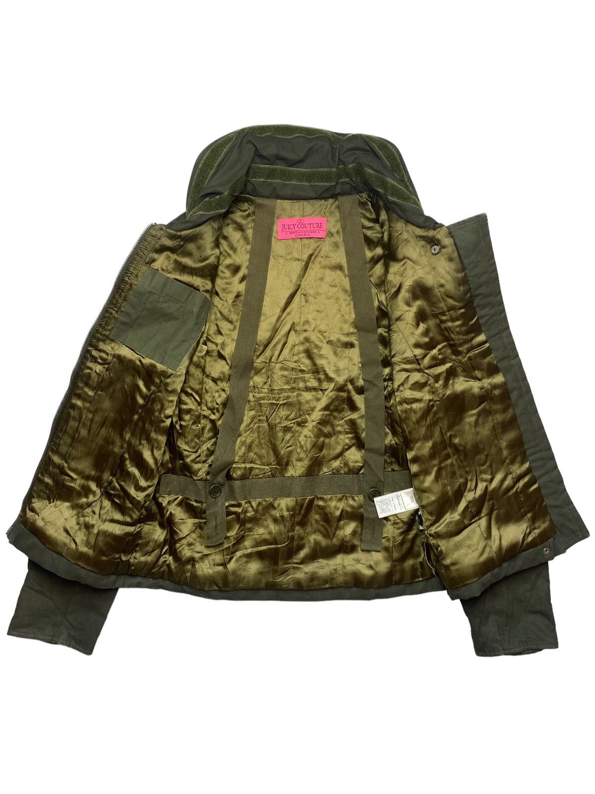 If Six Was Nine 2000s Juicy Couture - Aviator Backpack Jacket Size M / US 6-8 / IT 42-44 - 1 Thumbnail