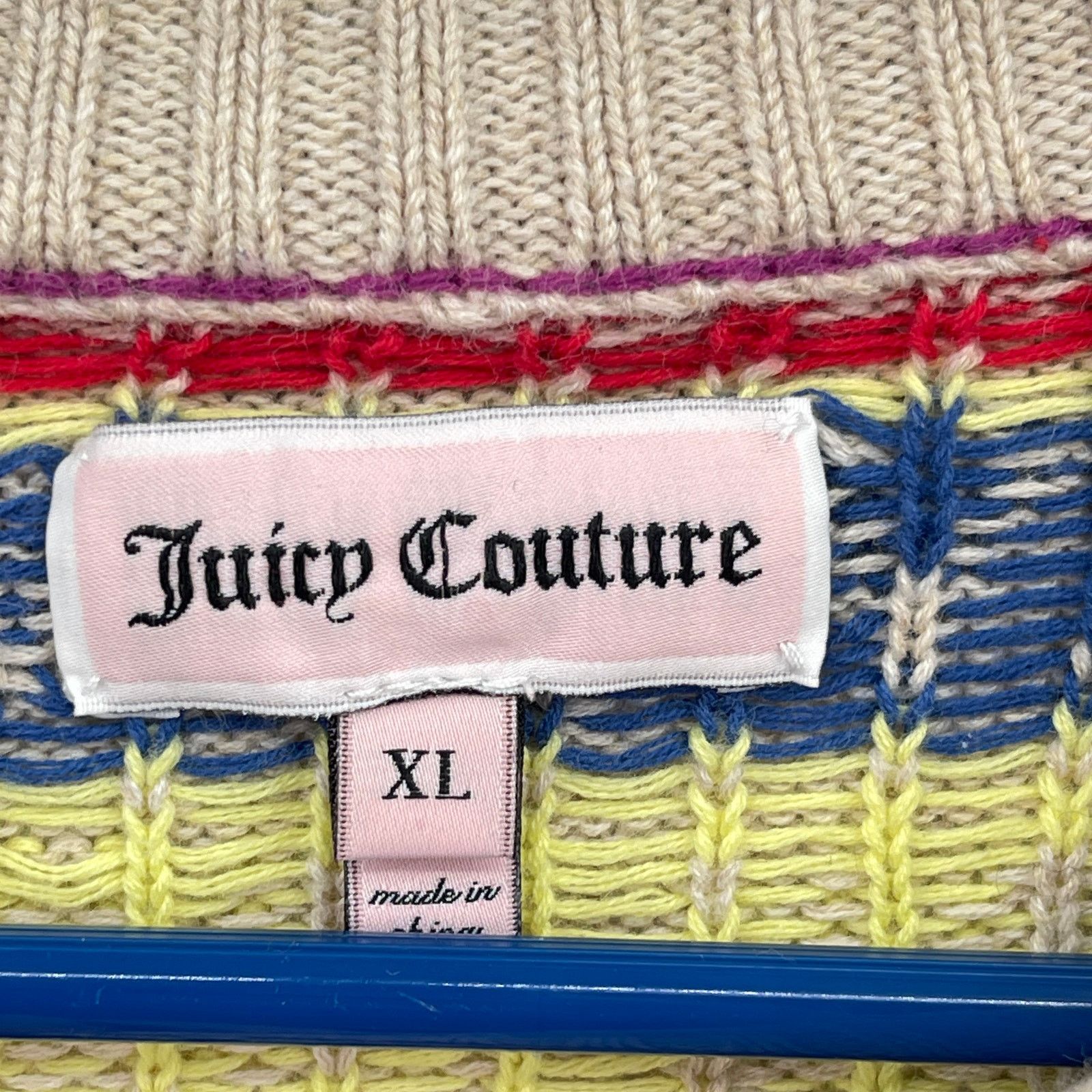 Juicy Couture Juicy Couture Logo Word Sweater Puff Shoulders Cotton XS/S Size S / US 4 / IT 40 - 7 Thumbnail