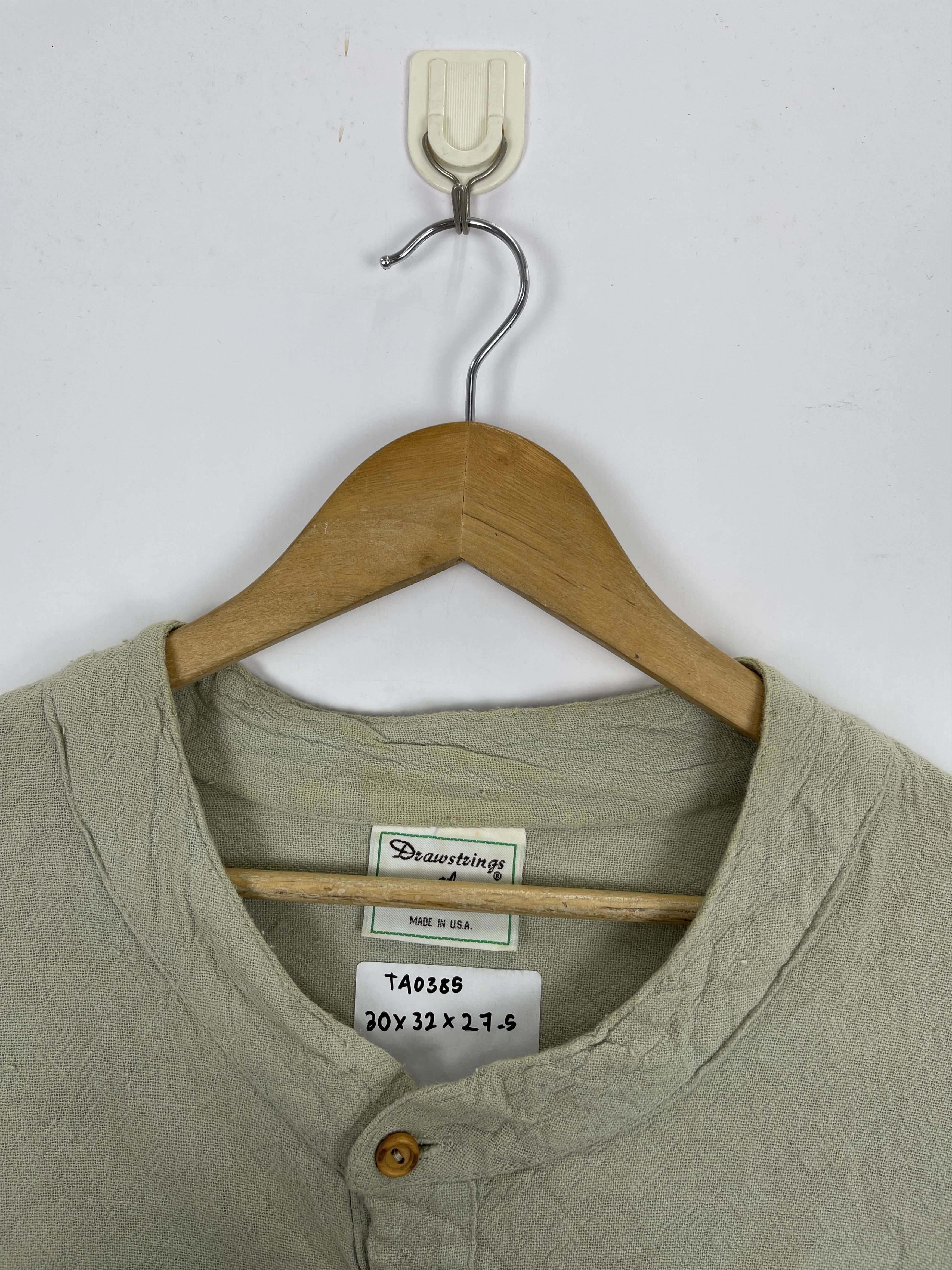 Vintage Drawstrings of Malibu Oversized Shirt TA0385