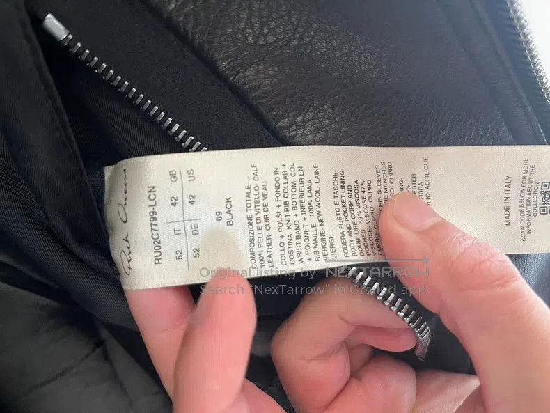 Rick Owens Rick oweowensrjackeberjacket. Size US L / EU 52-54 / 3 - 8 Thumbnail