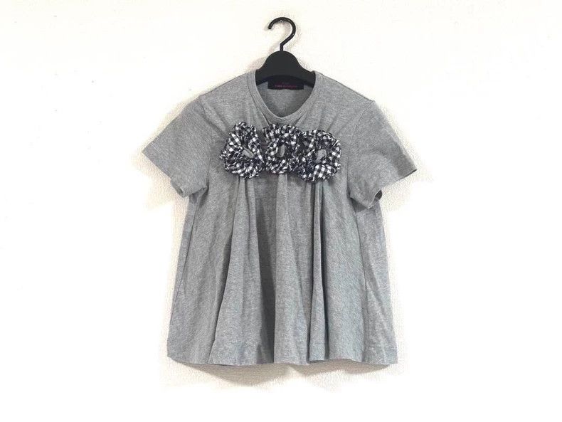 Comme des Garcons Comme Des Garcons Plaid Tufted Short Sleeve Top Size S / US 4 / IT 40 - 1 Thumbnail