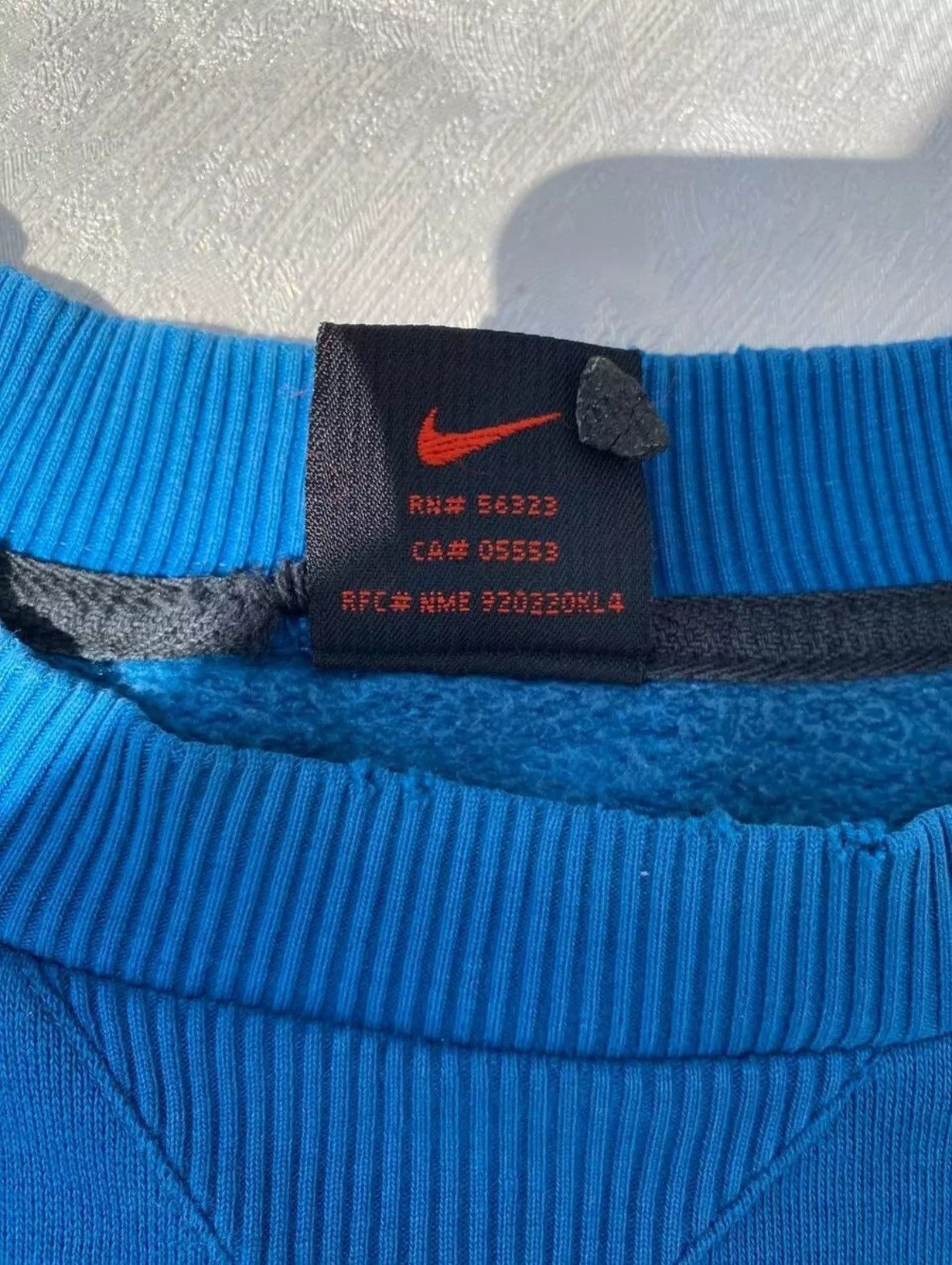 Nike × Vintage Vintage Nike Sweatshirt Big Swoosh Rare 90’s Embroidered Size US XL / EU 56 / 4 - 12 Thumbnail